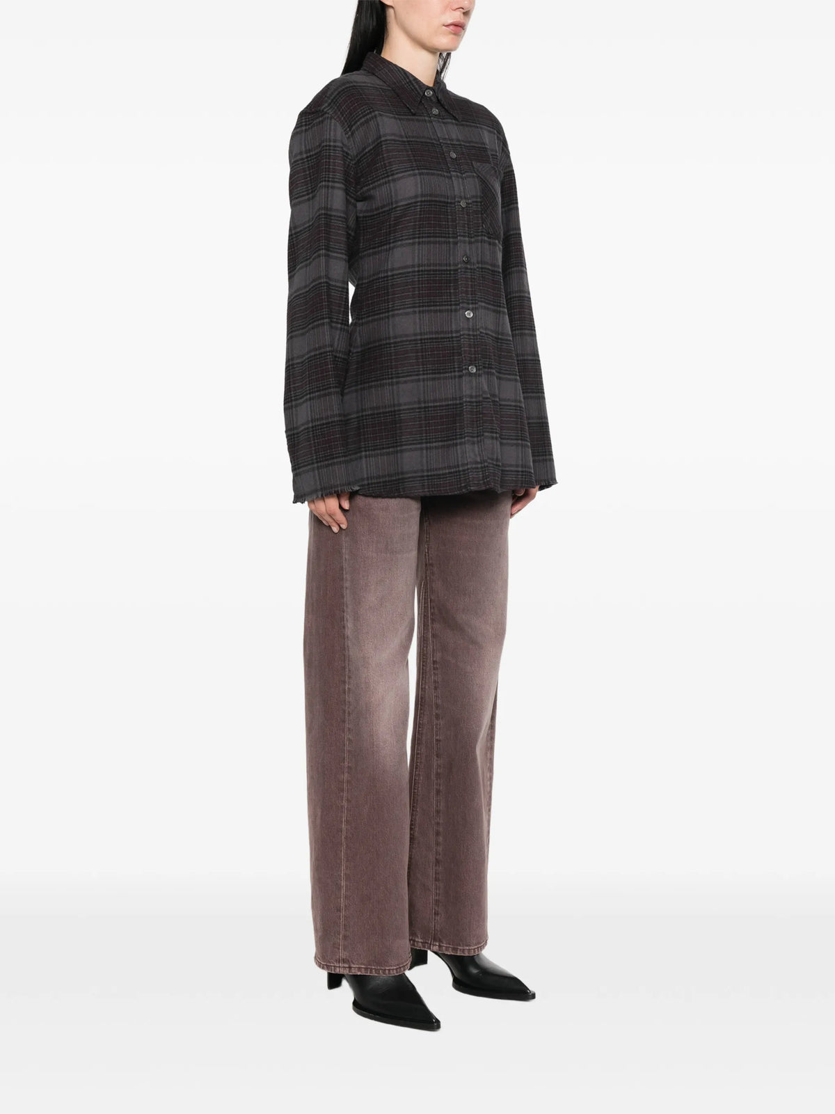 Daisy checkered shirt