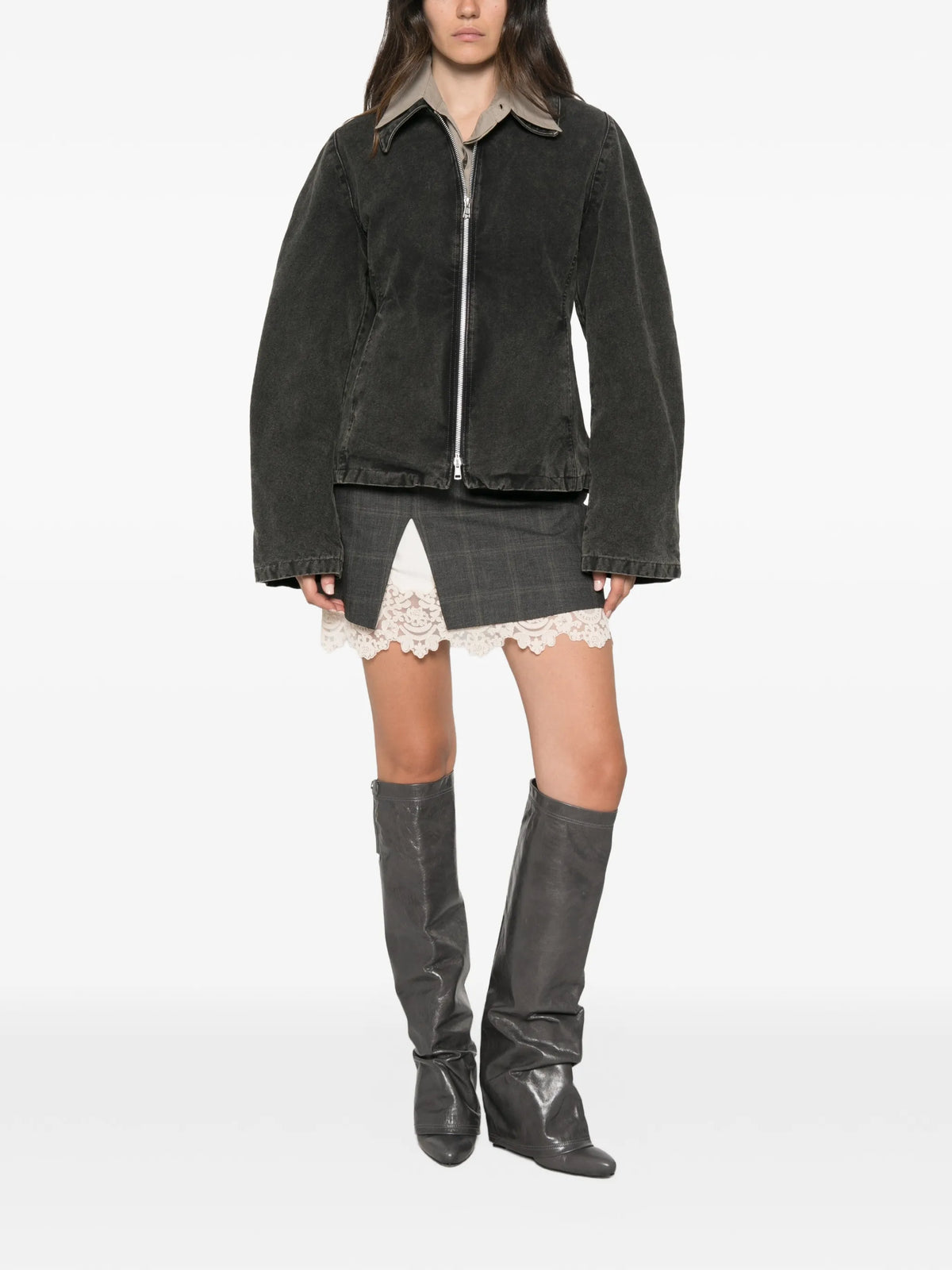 cinched jacket