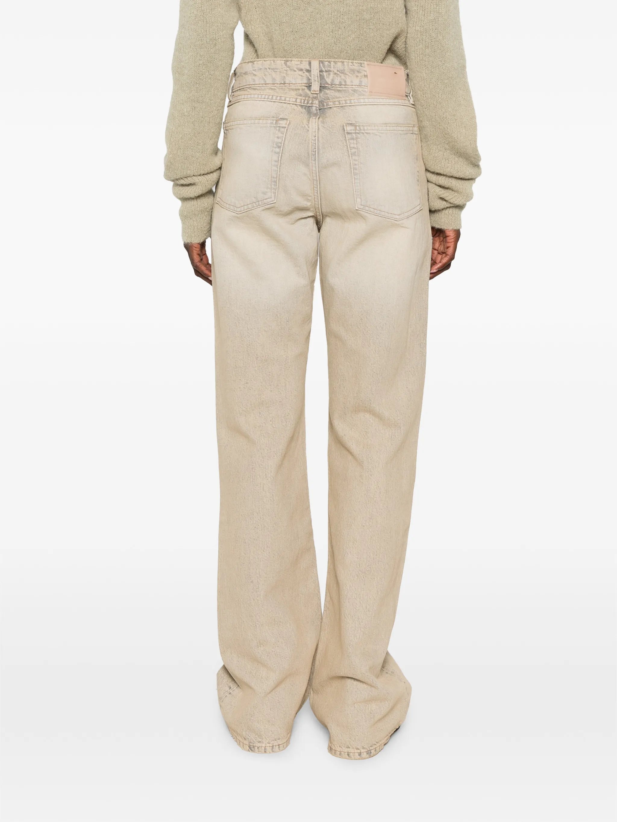boot-cut jeans
