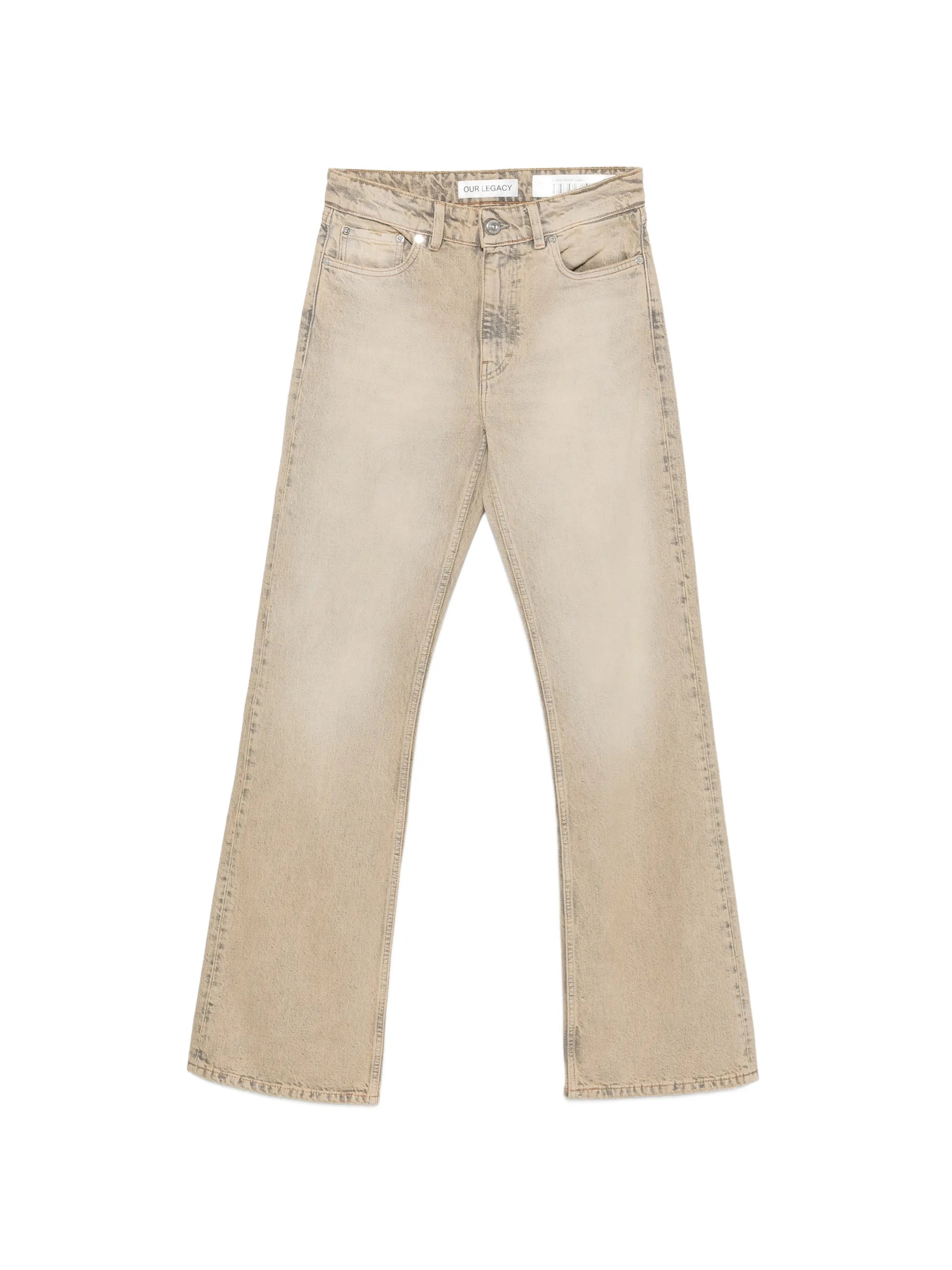 boot-cut jeans