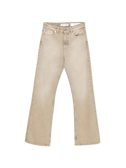 boot-cut jeans
