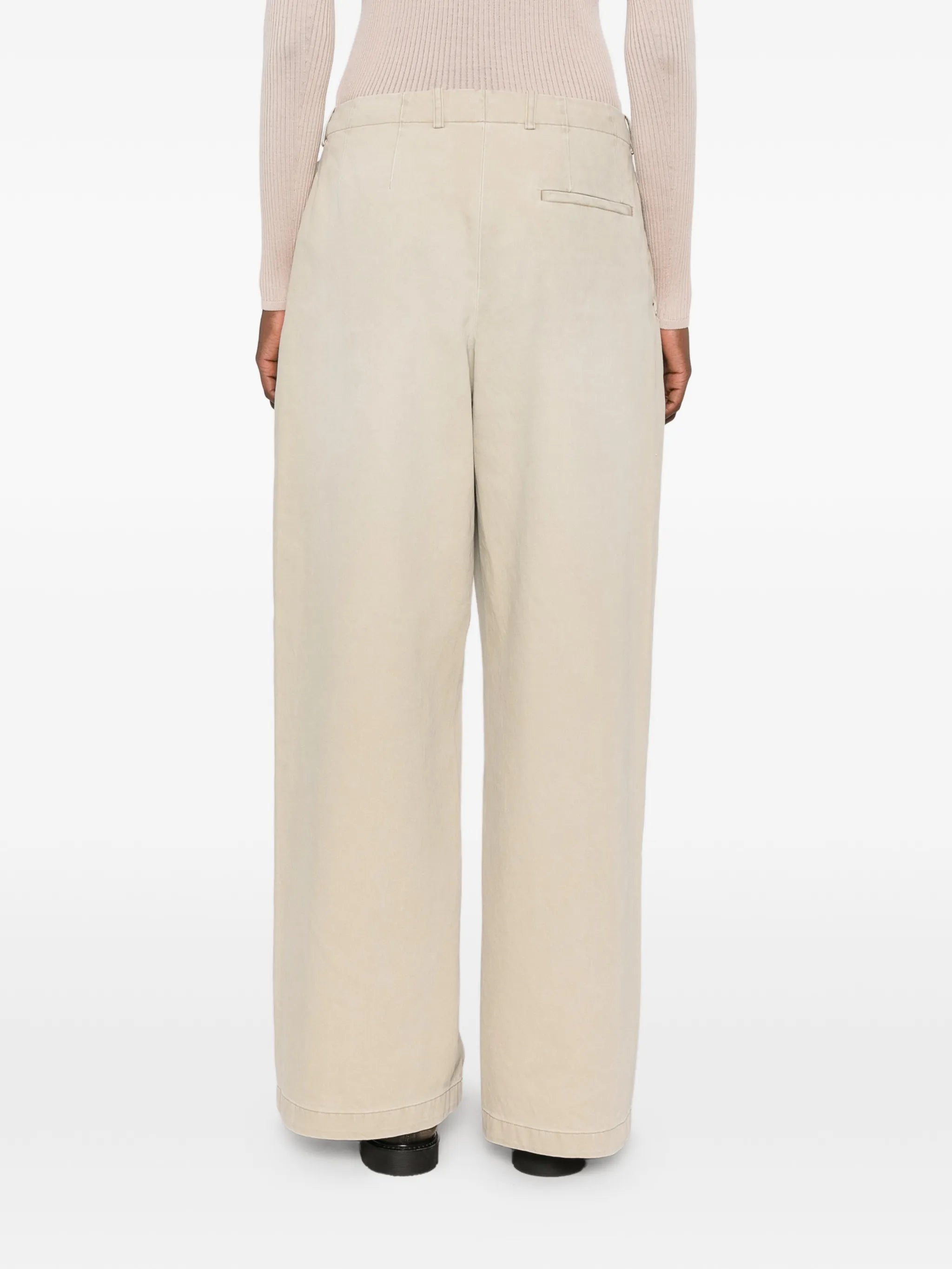 Arch wide-leg trousers