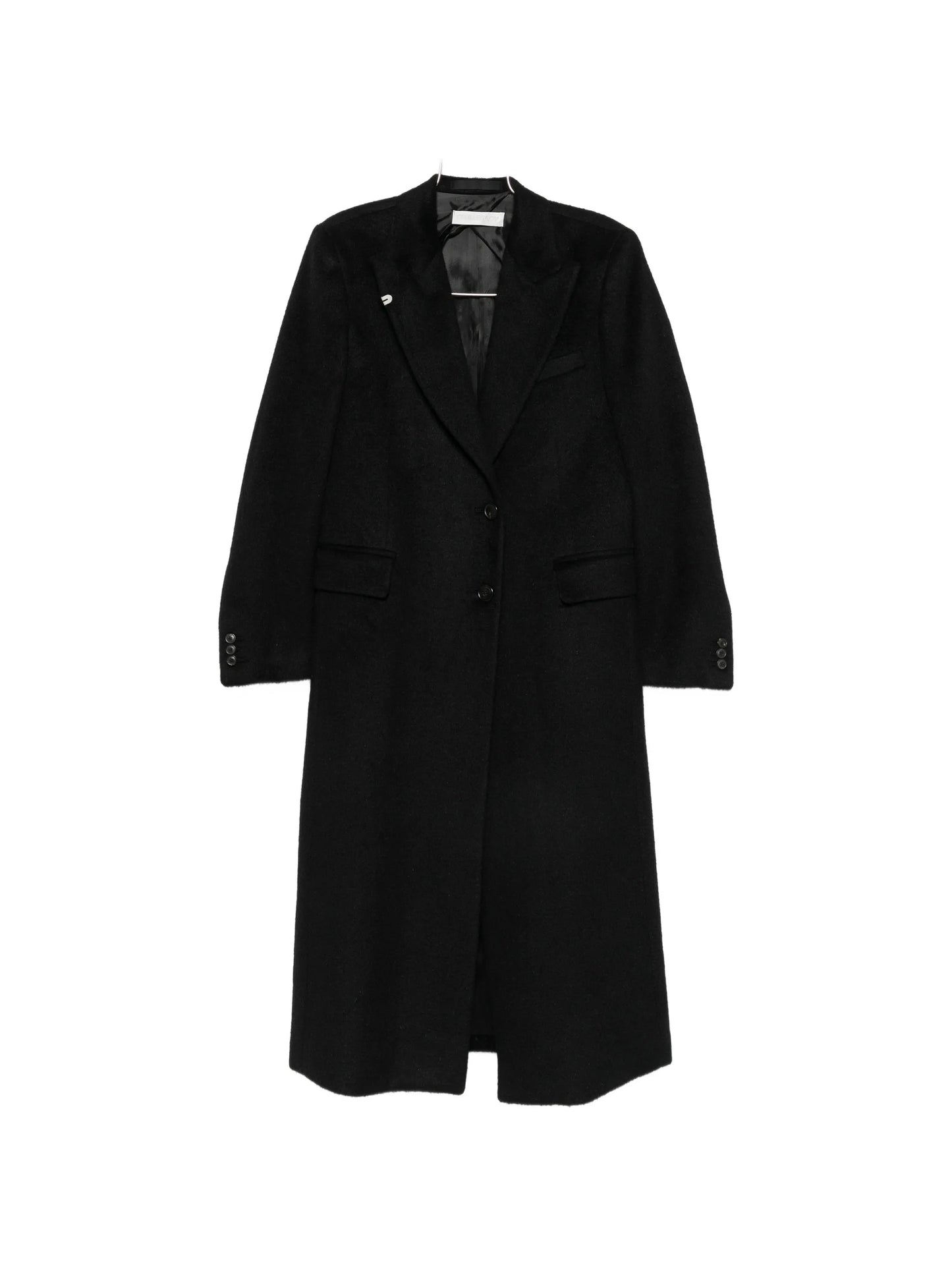 Manta peak-lapel coat