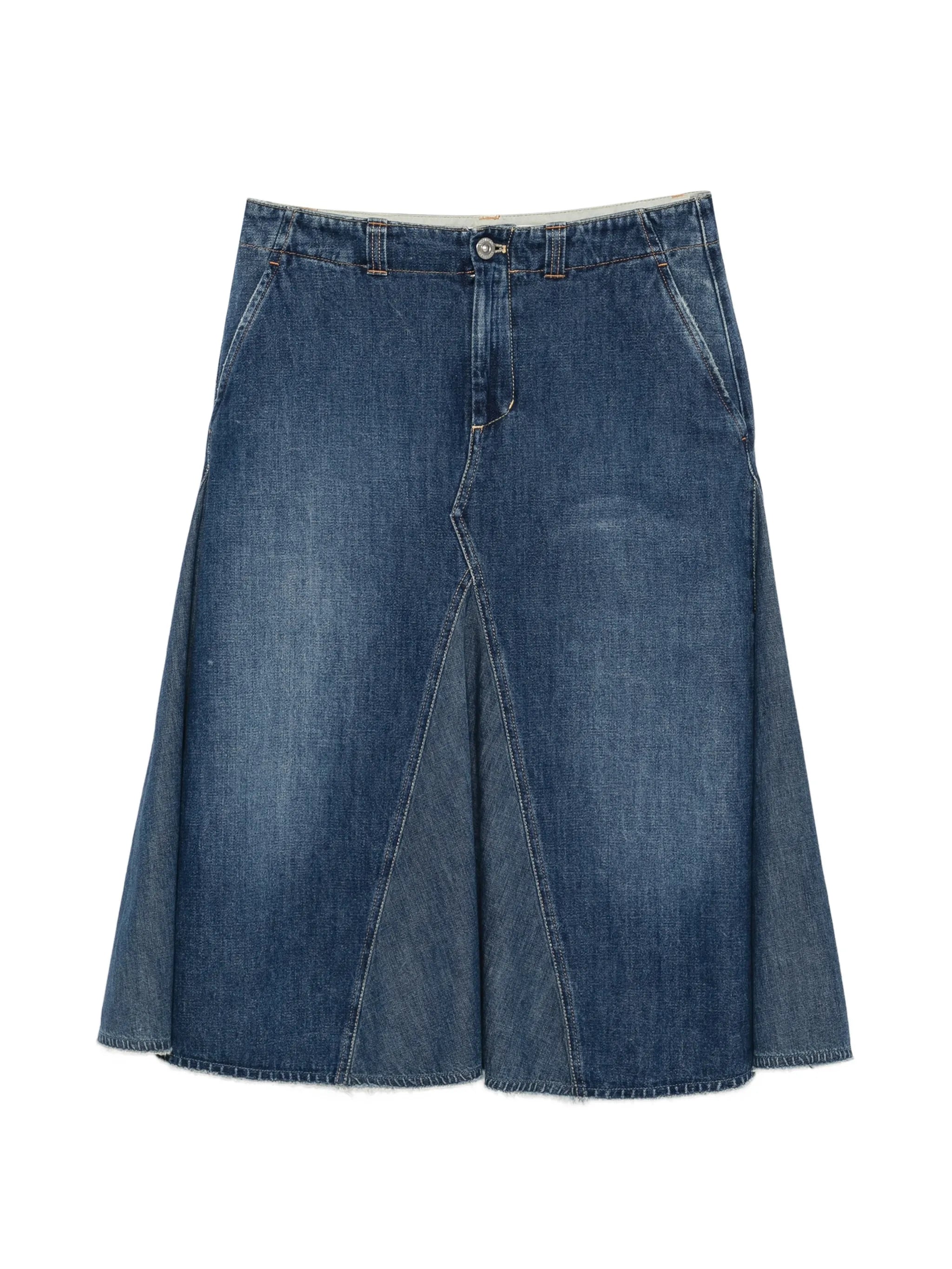 Rift paneled skirt
