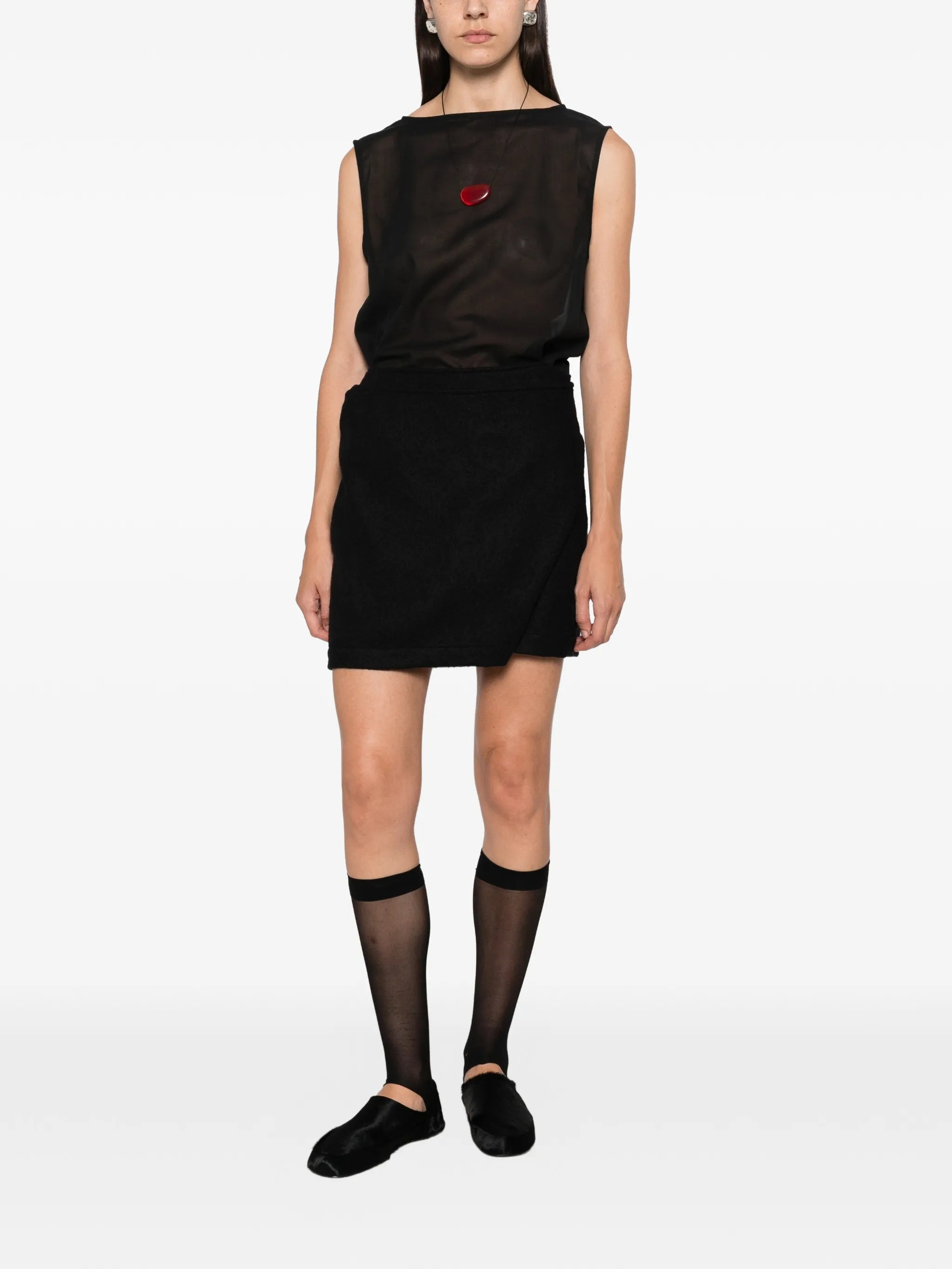 sleeveless mini dress