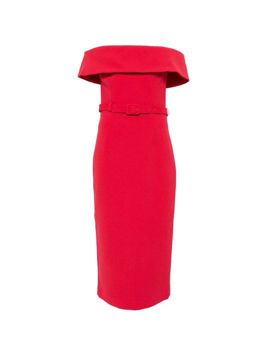 Precious off-shoulder midi dress