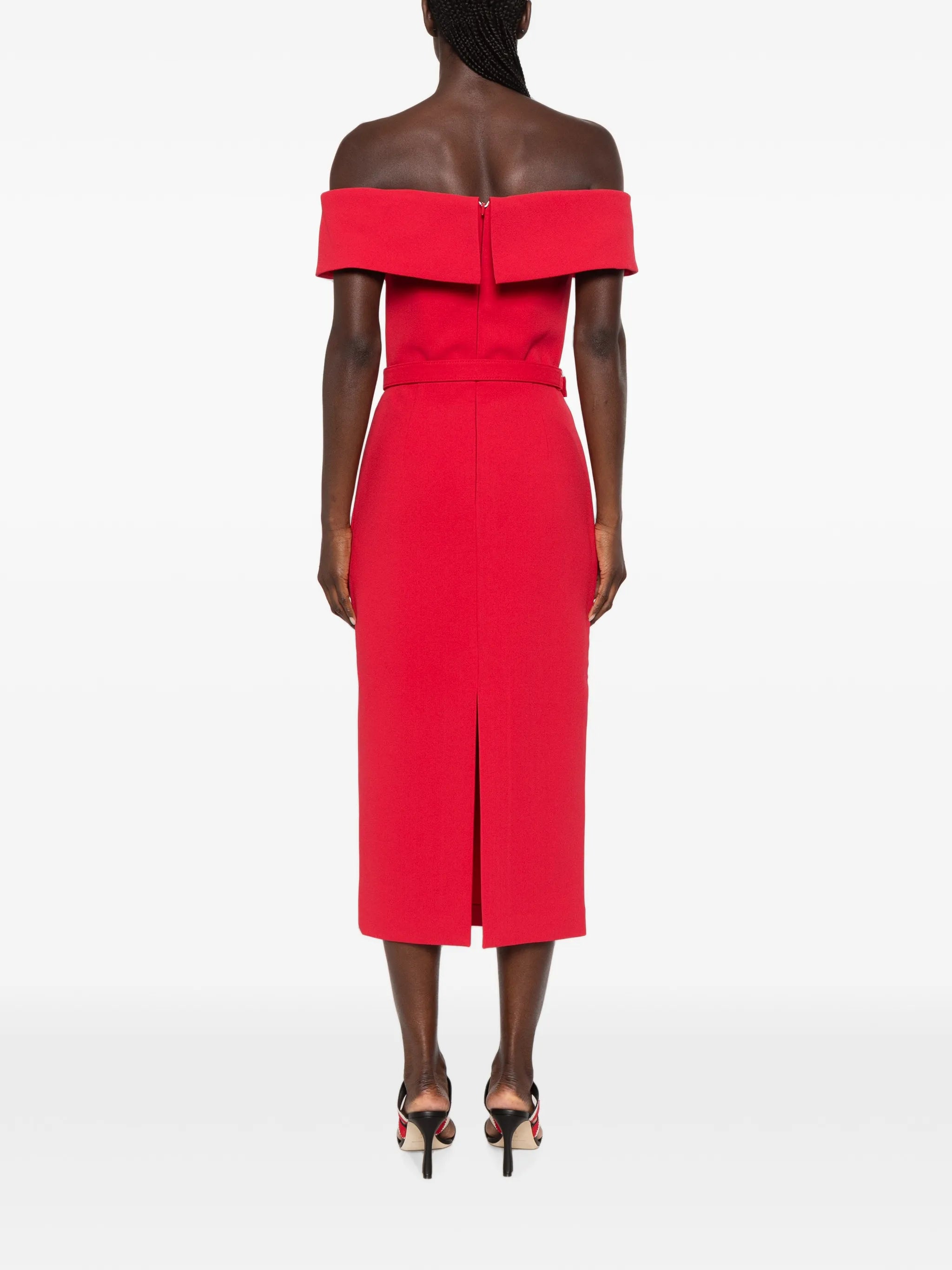 Precious off-shoulder midi dress