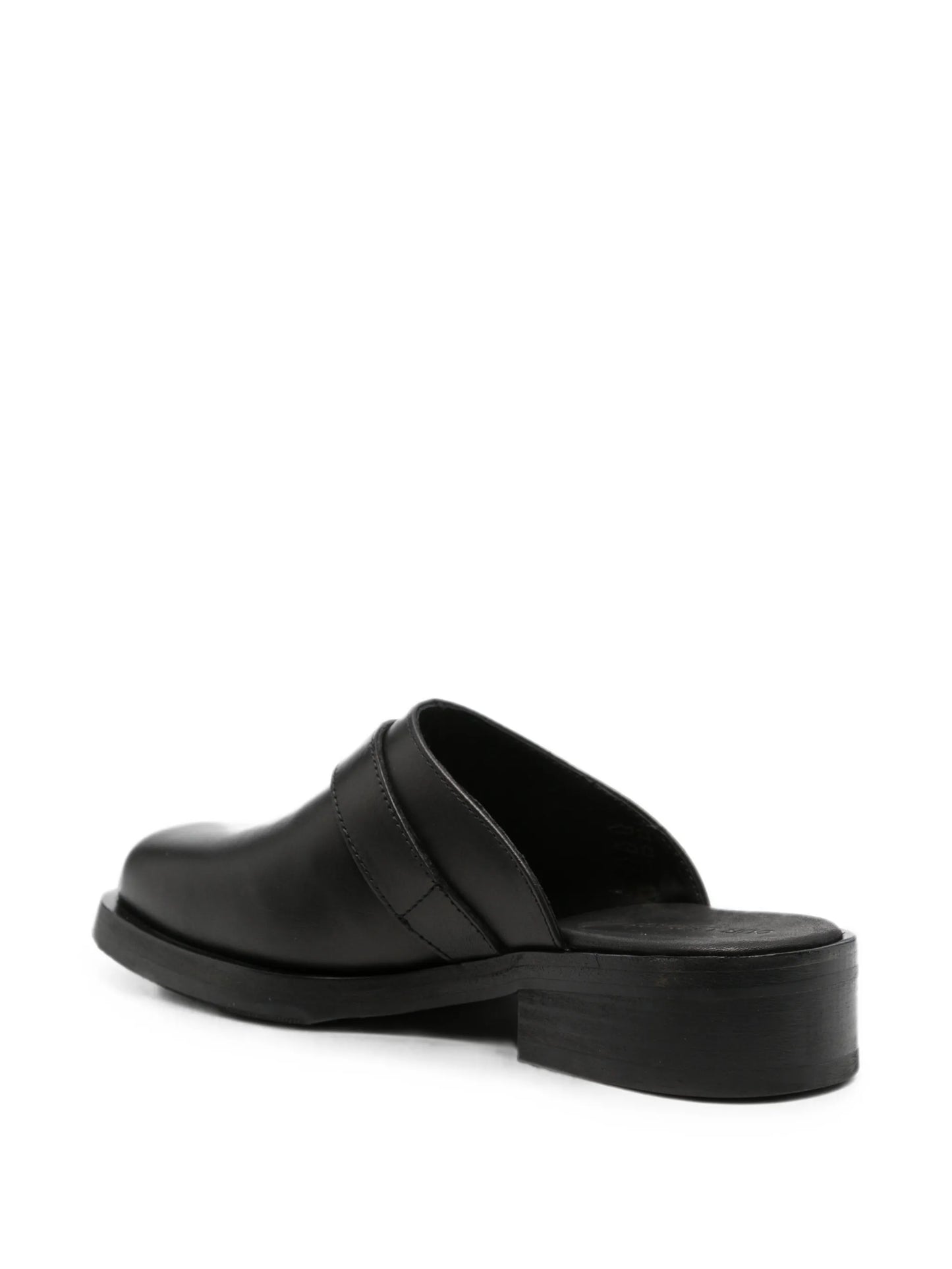Camion buckle-strap mules