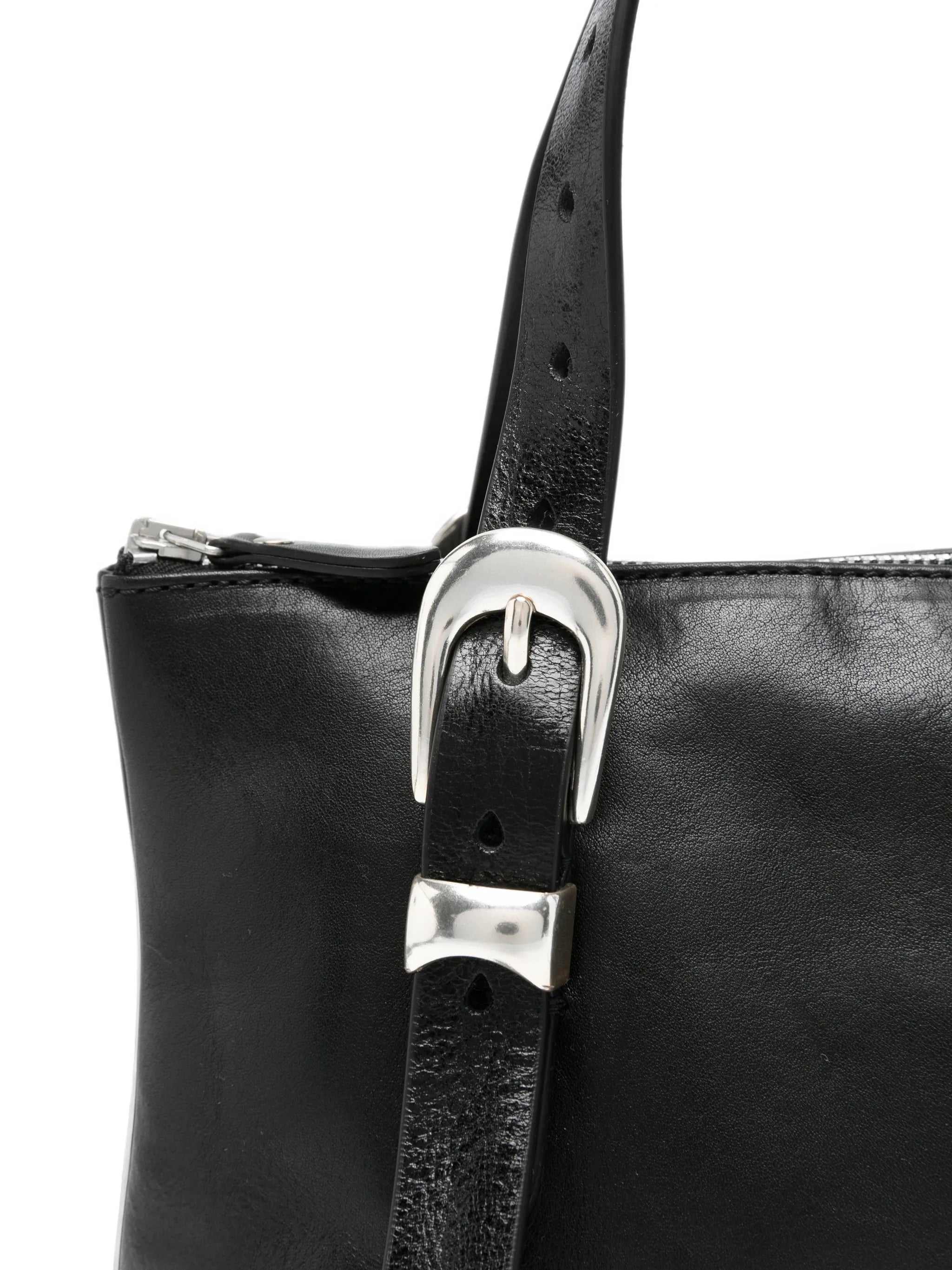 Forever buckle-detail shoulder bag