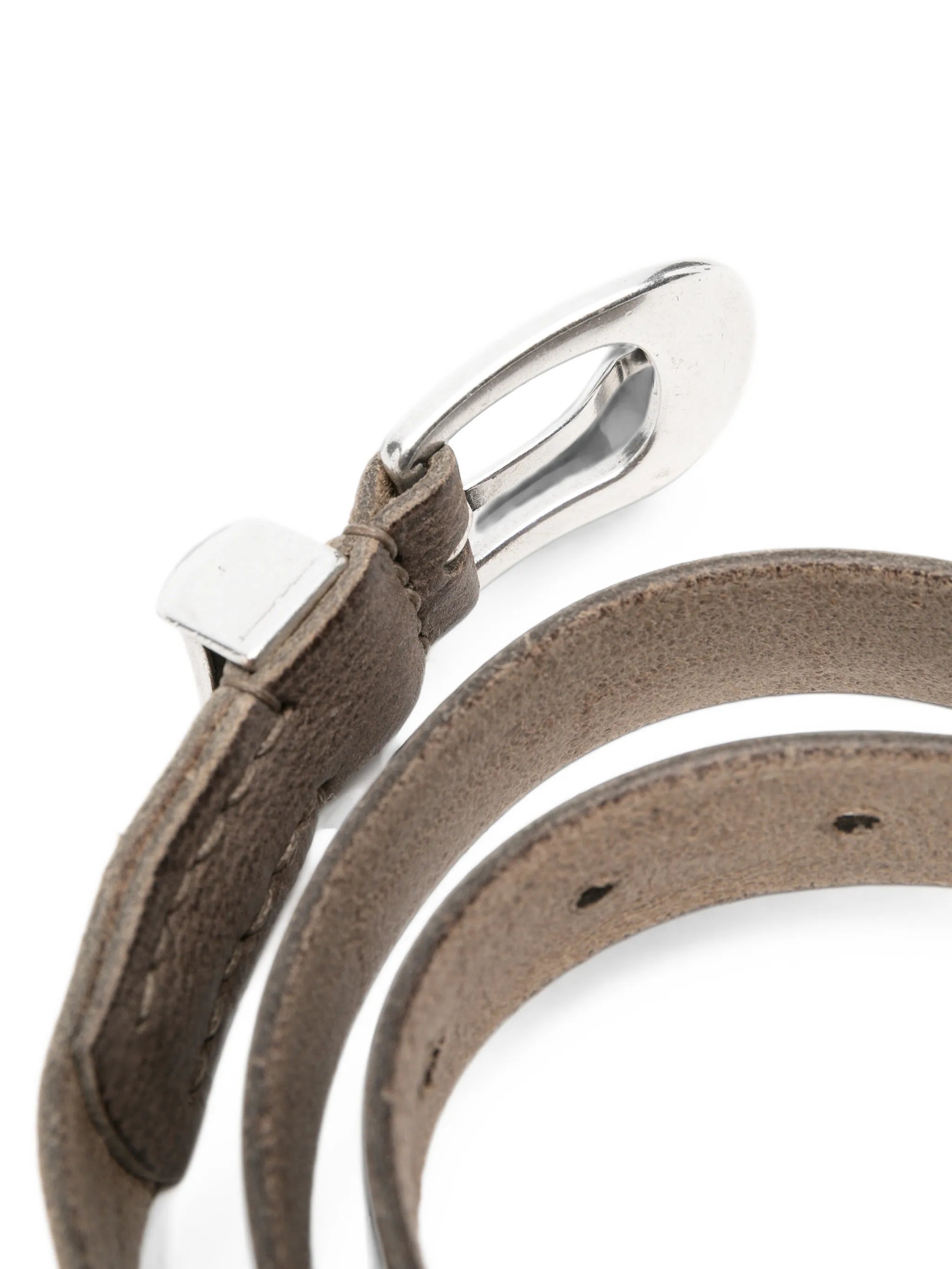 buckle-fastening belt