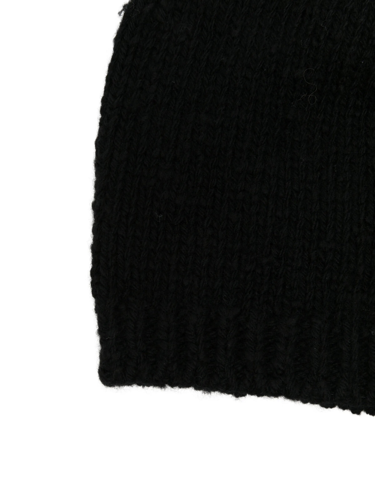 black beanie hat