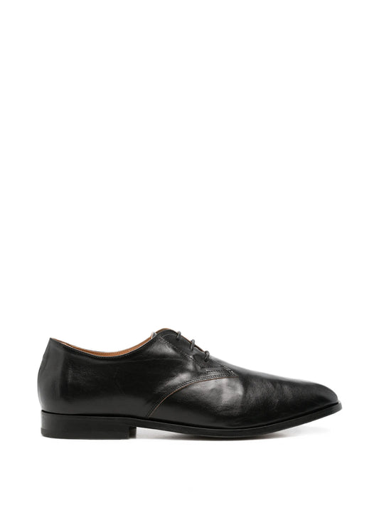 Collapsing Consultant leather derby shoes