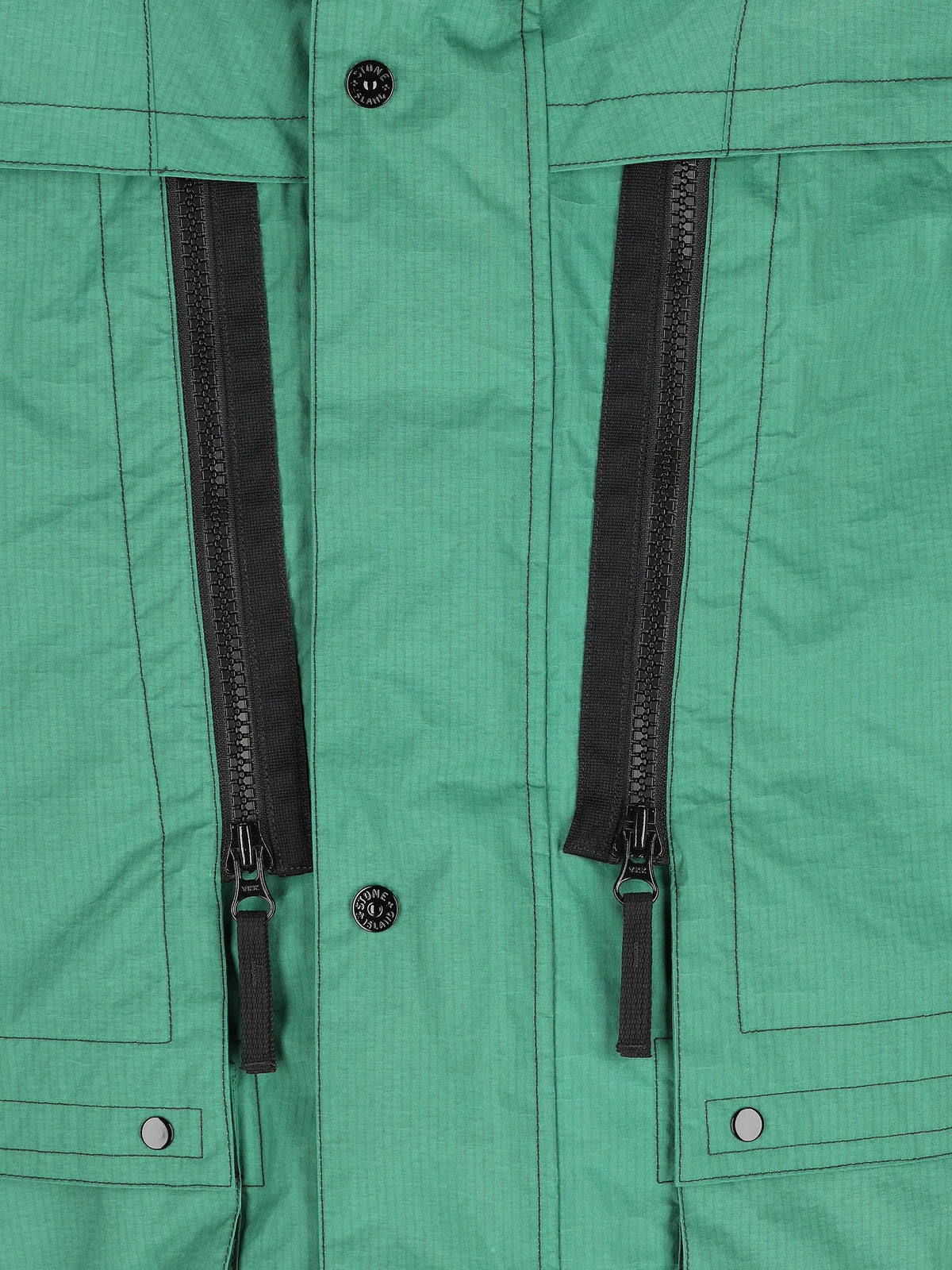 4100061 metal lamina ripstop heat reactive hooded jacket