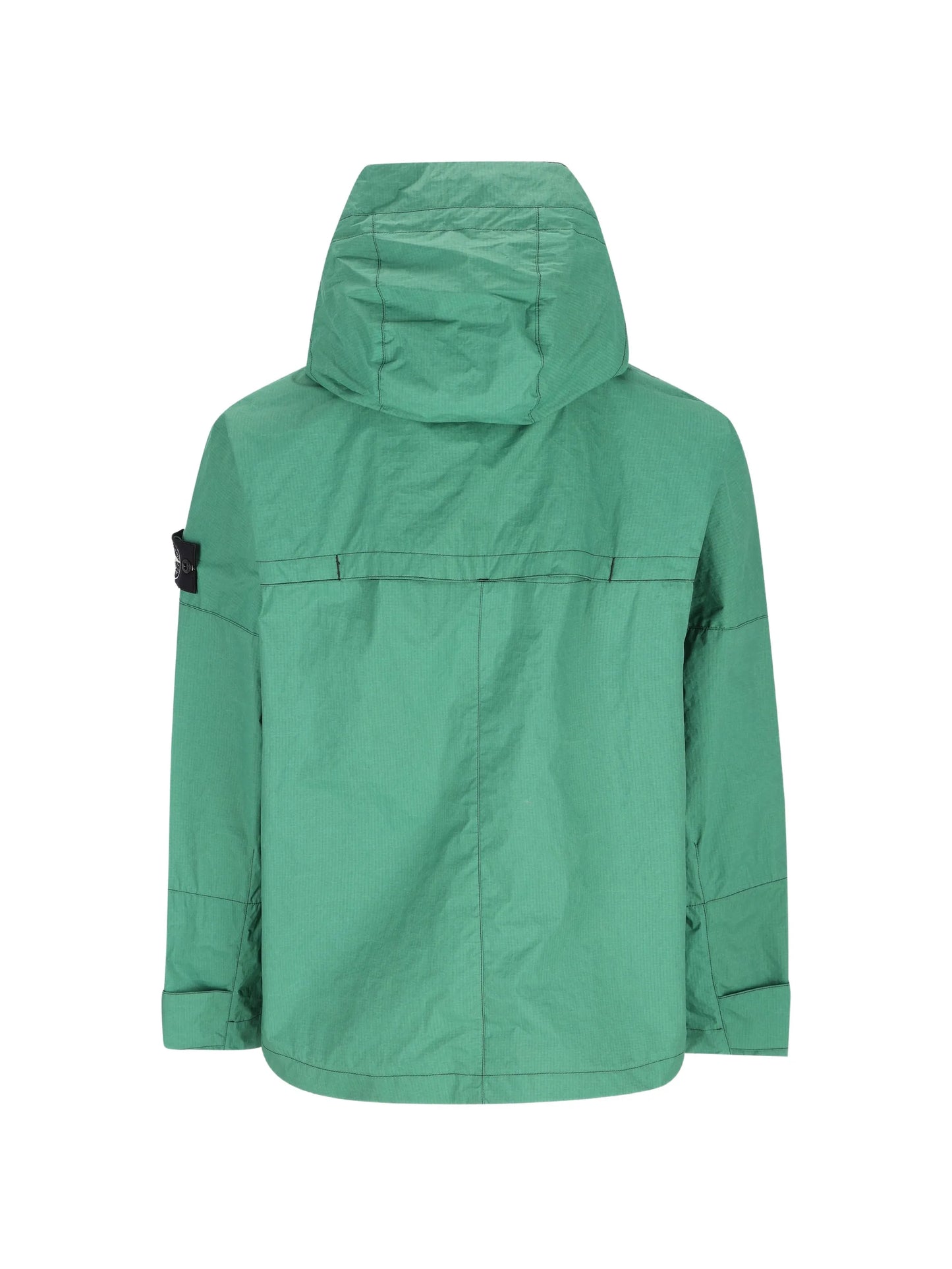 logo-badge hooded jacket