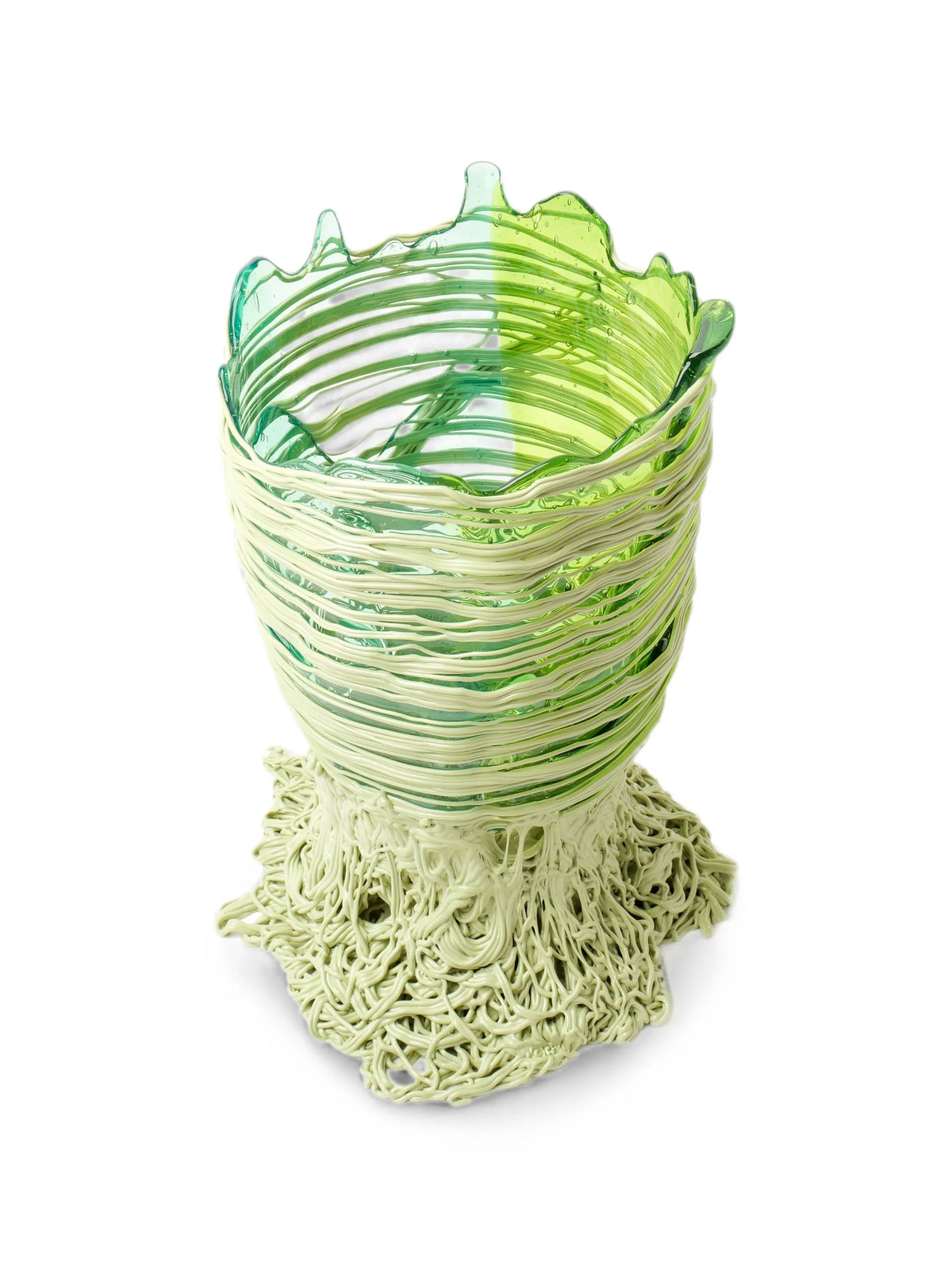 x Browns exclusive Spaghetti wavy-trim vase