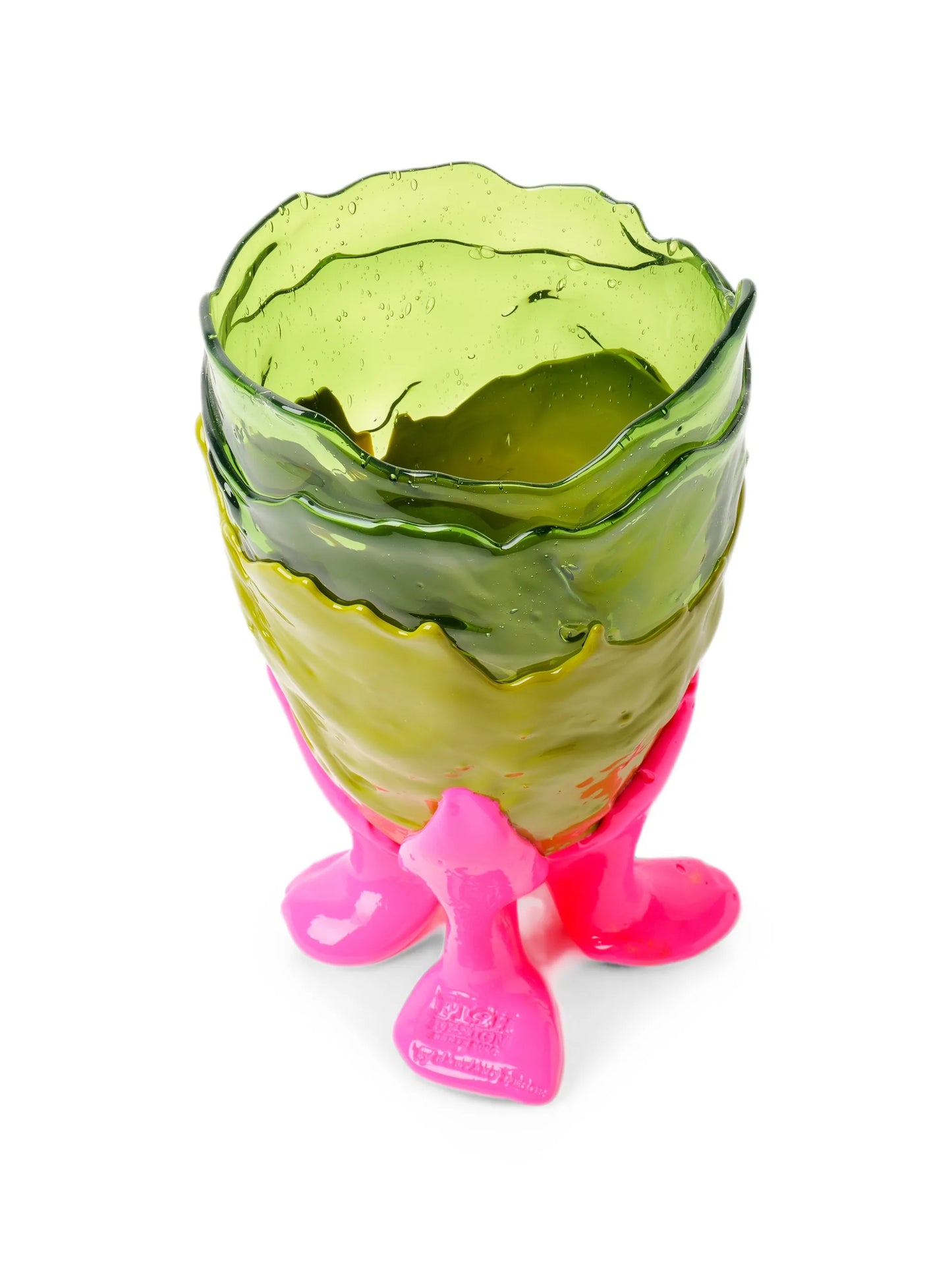 two-tone medium vase