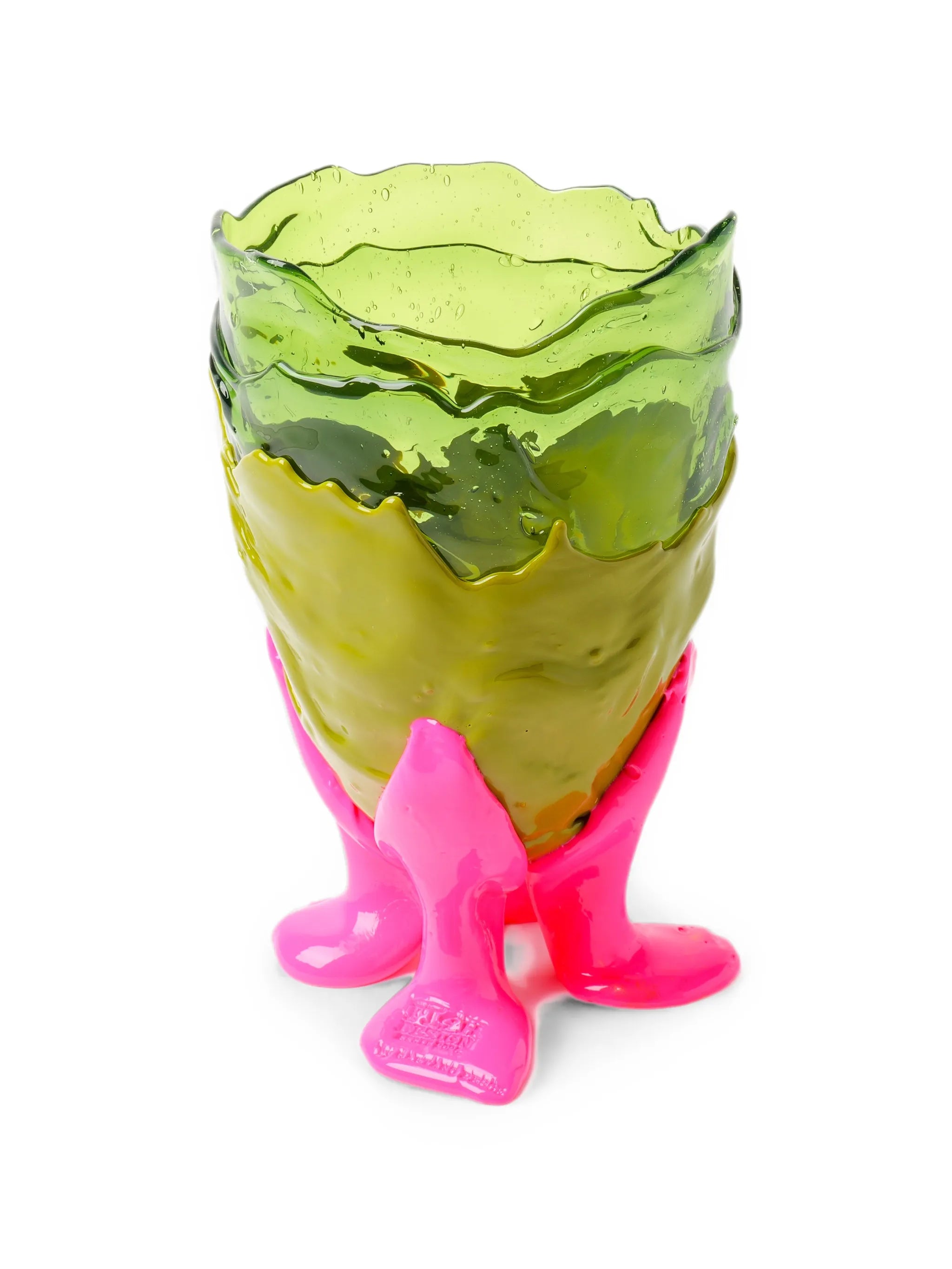 two-tone medium vase