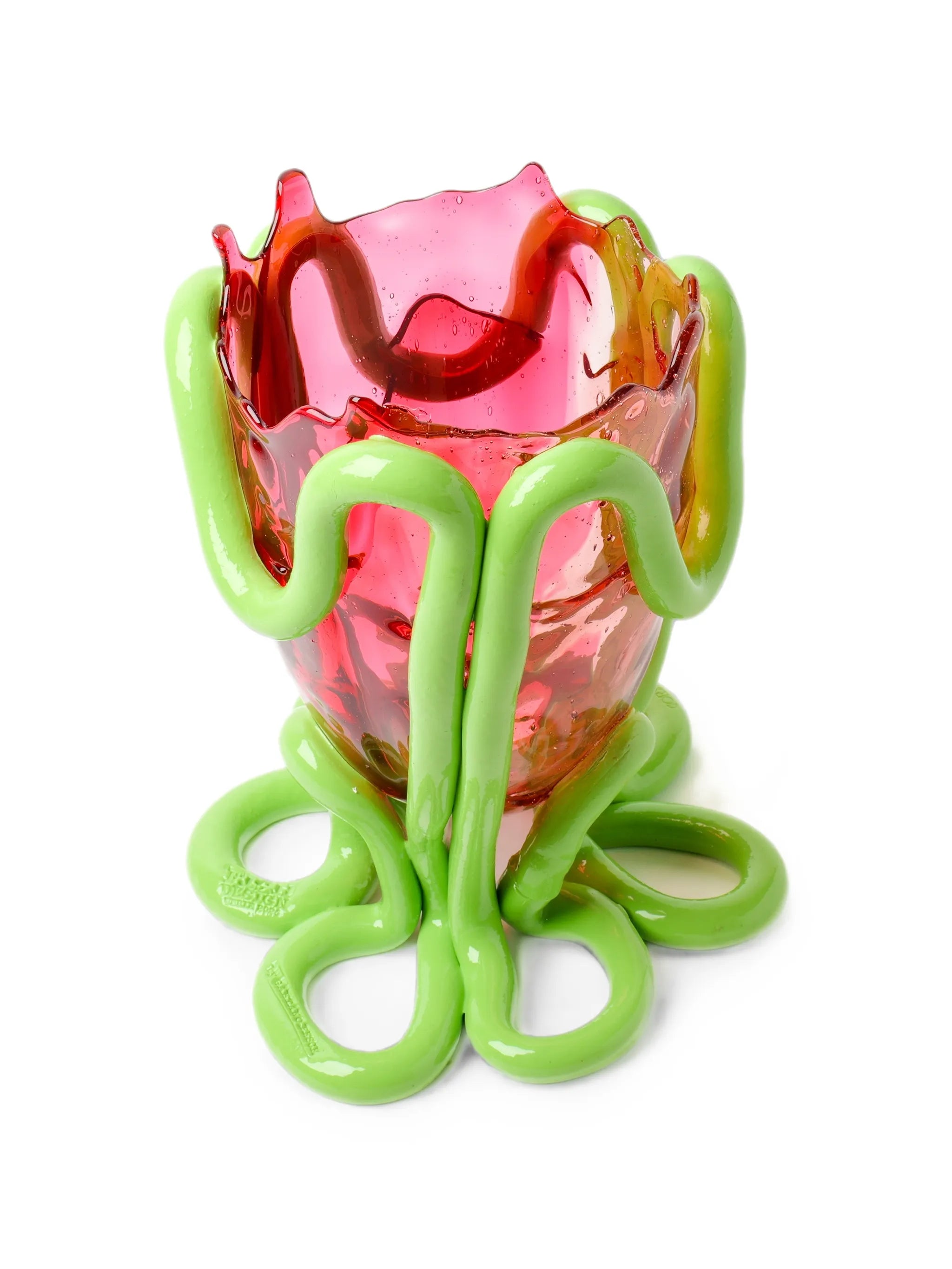 Summer wavy-edge vase