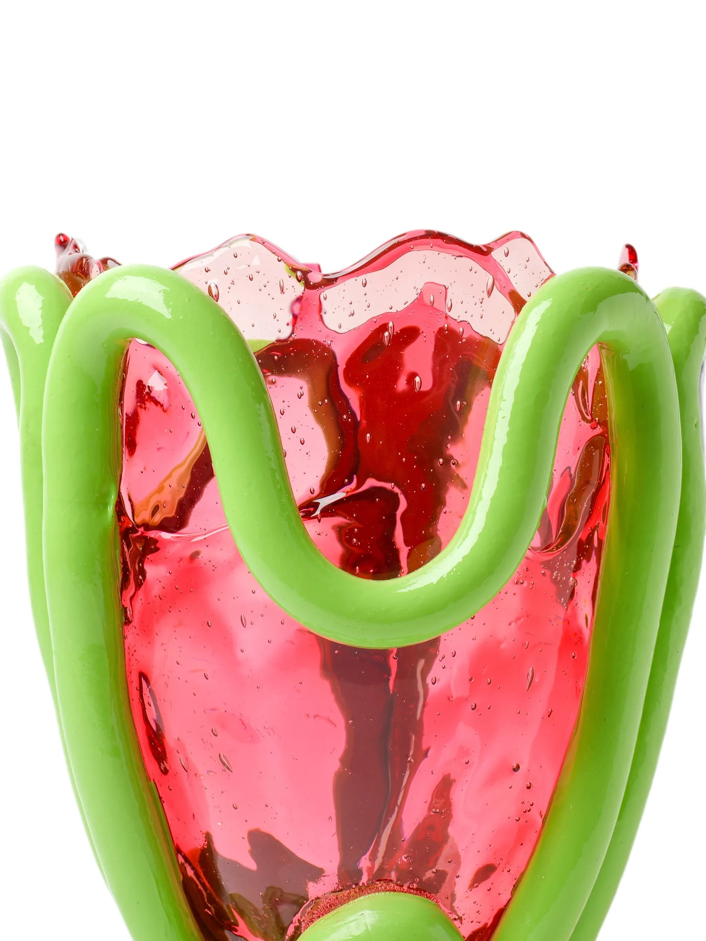 Summer wavy-edge vase