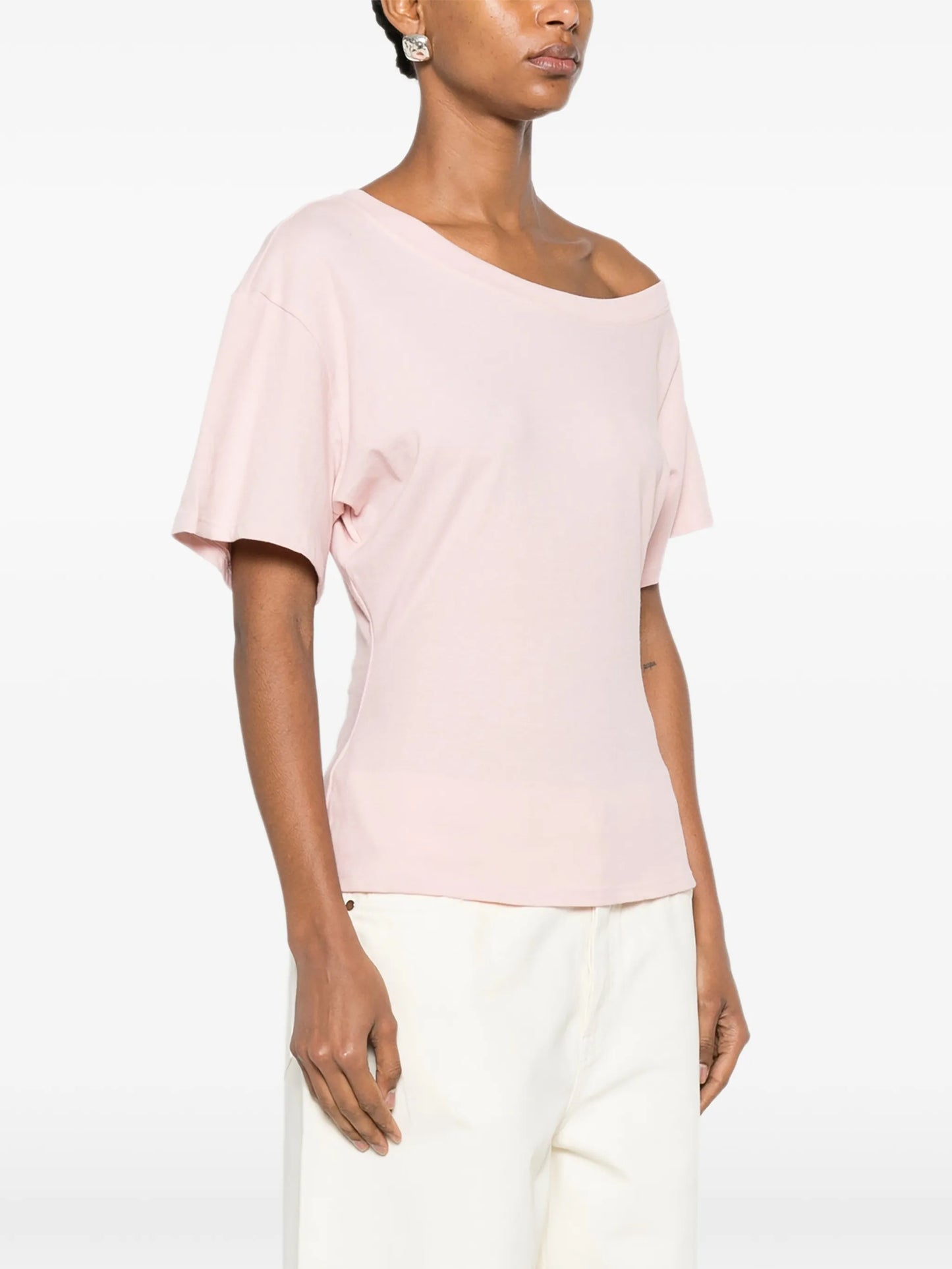 Elena off-the-shoulder T-shirt