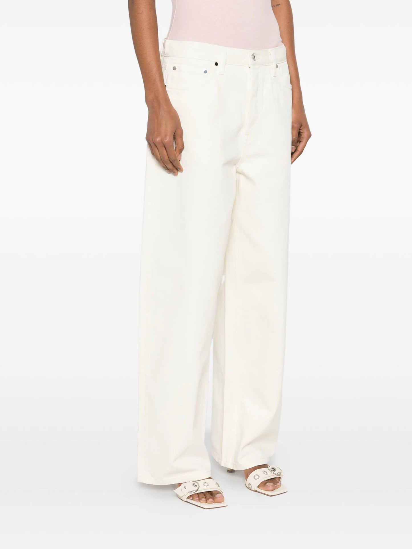 Brea relaxed baggy jeans bone