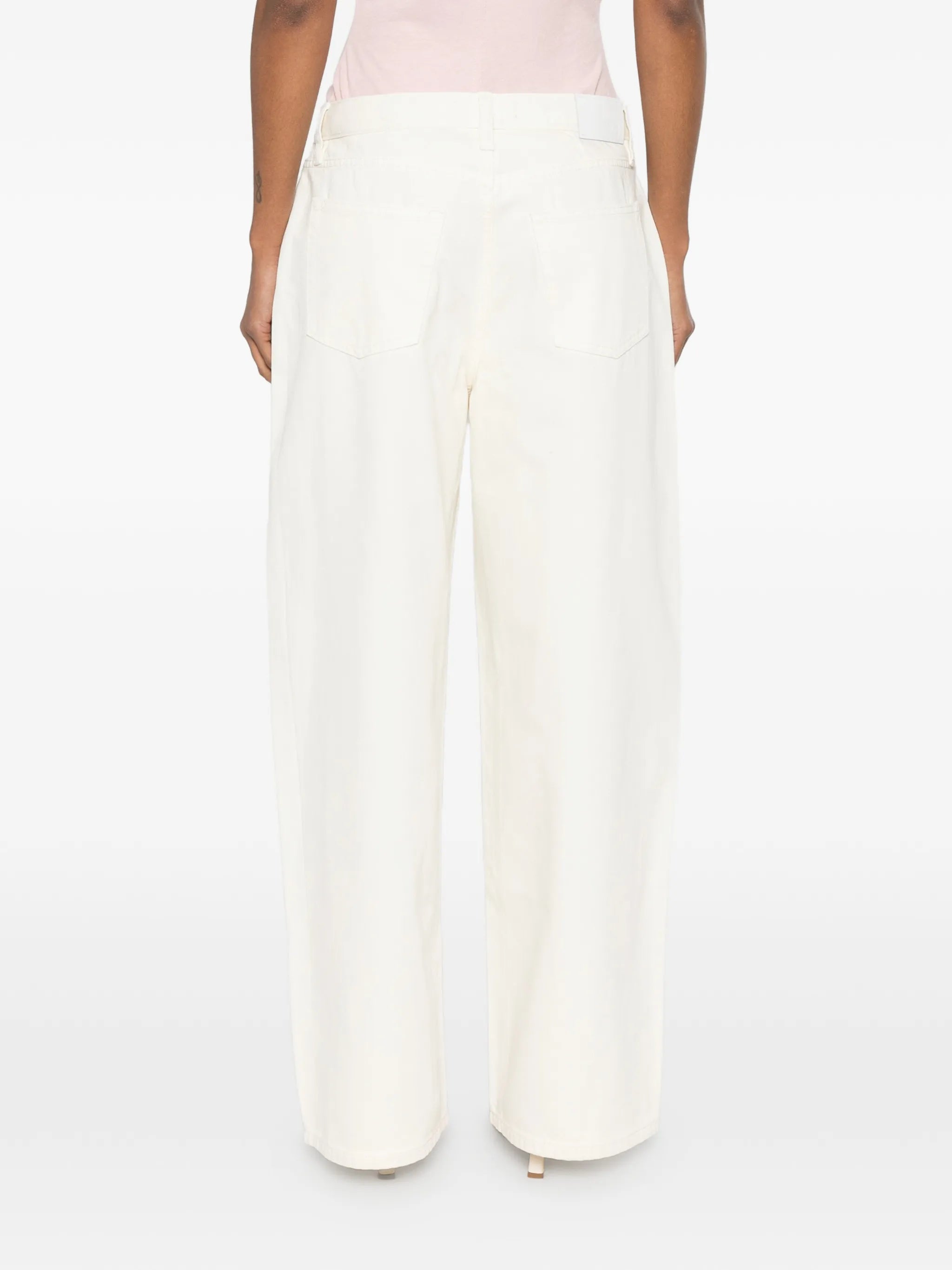 Brea relaxed baggy jeans bone