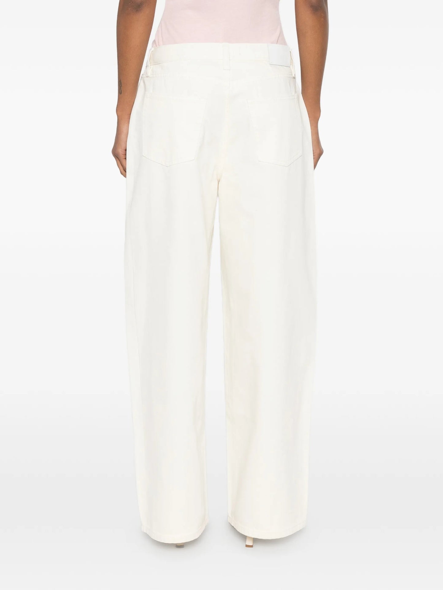 Brea relaxed baggy jeans bone