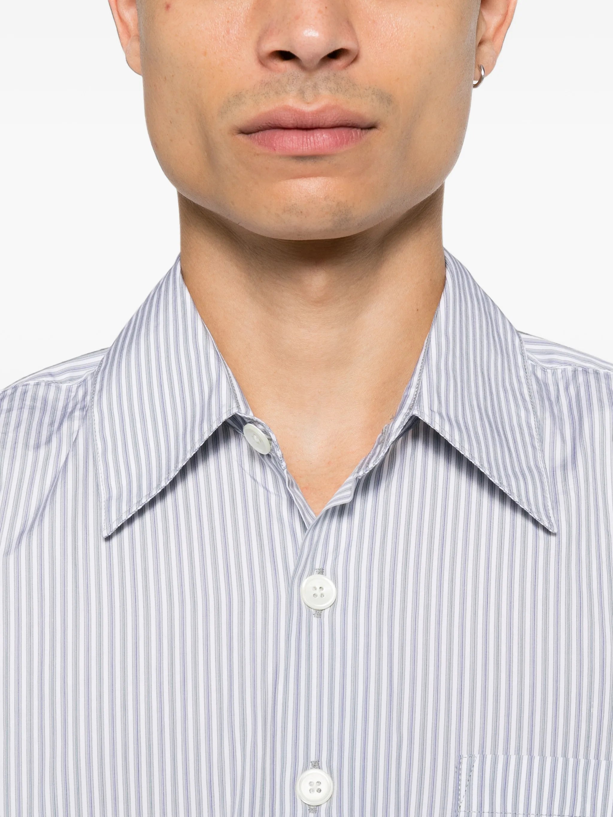 Above shirt