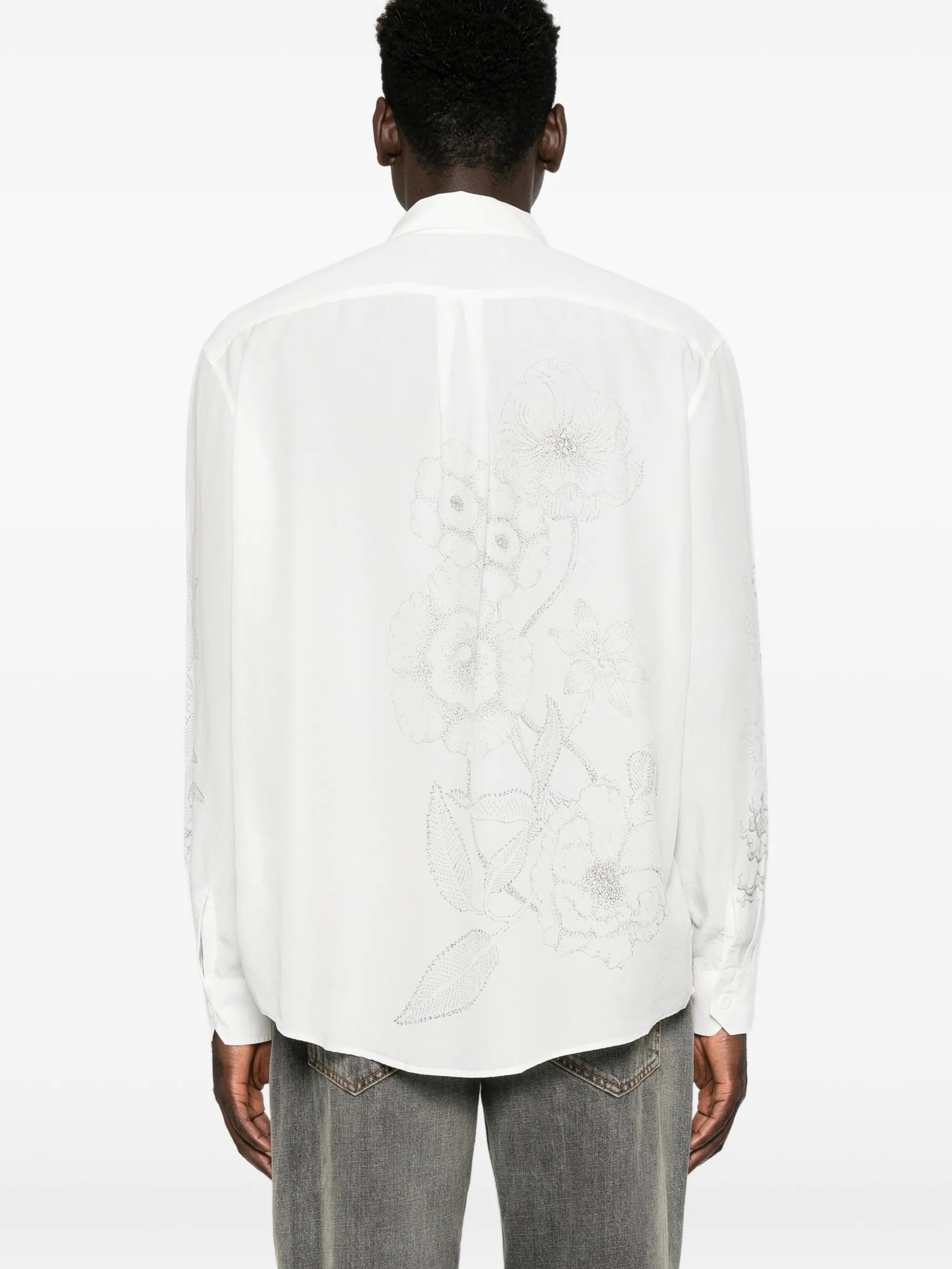 Beyond shirt with pointillism Allegory print