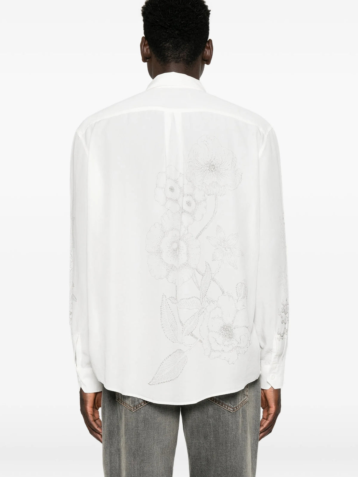Beyond shirt with pointillism Allegory print