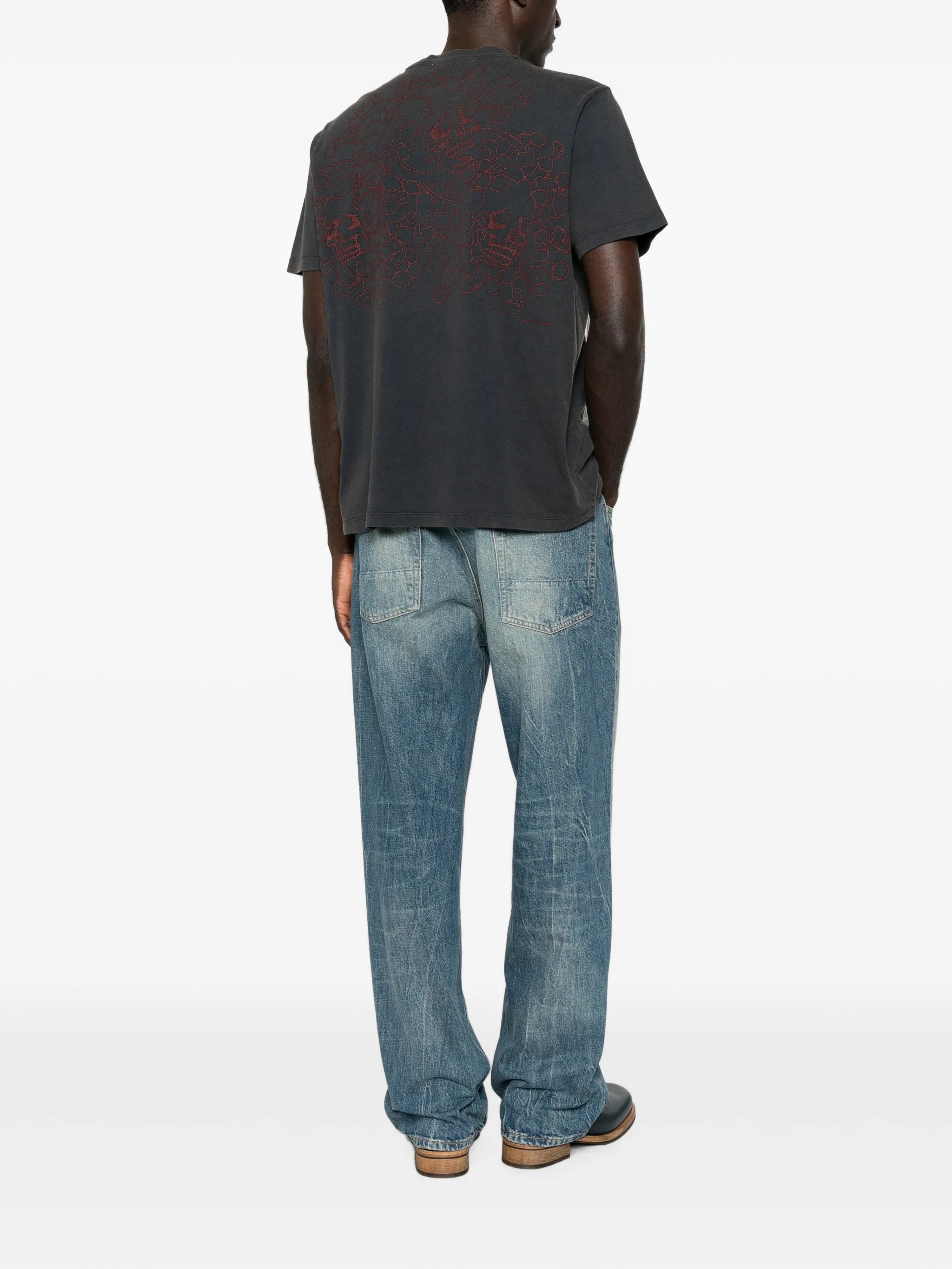 Box Crainum Blossom print T-shirt