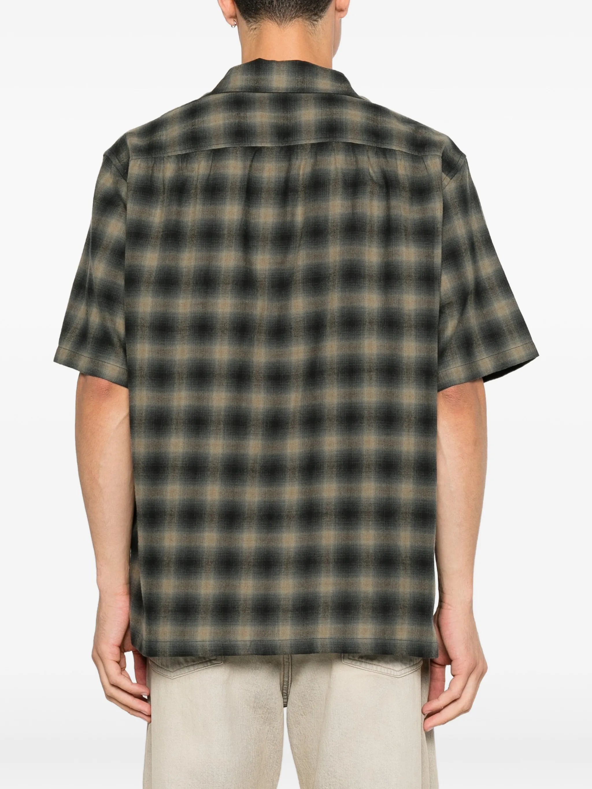 check-pattern shirt