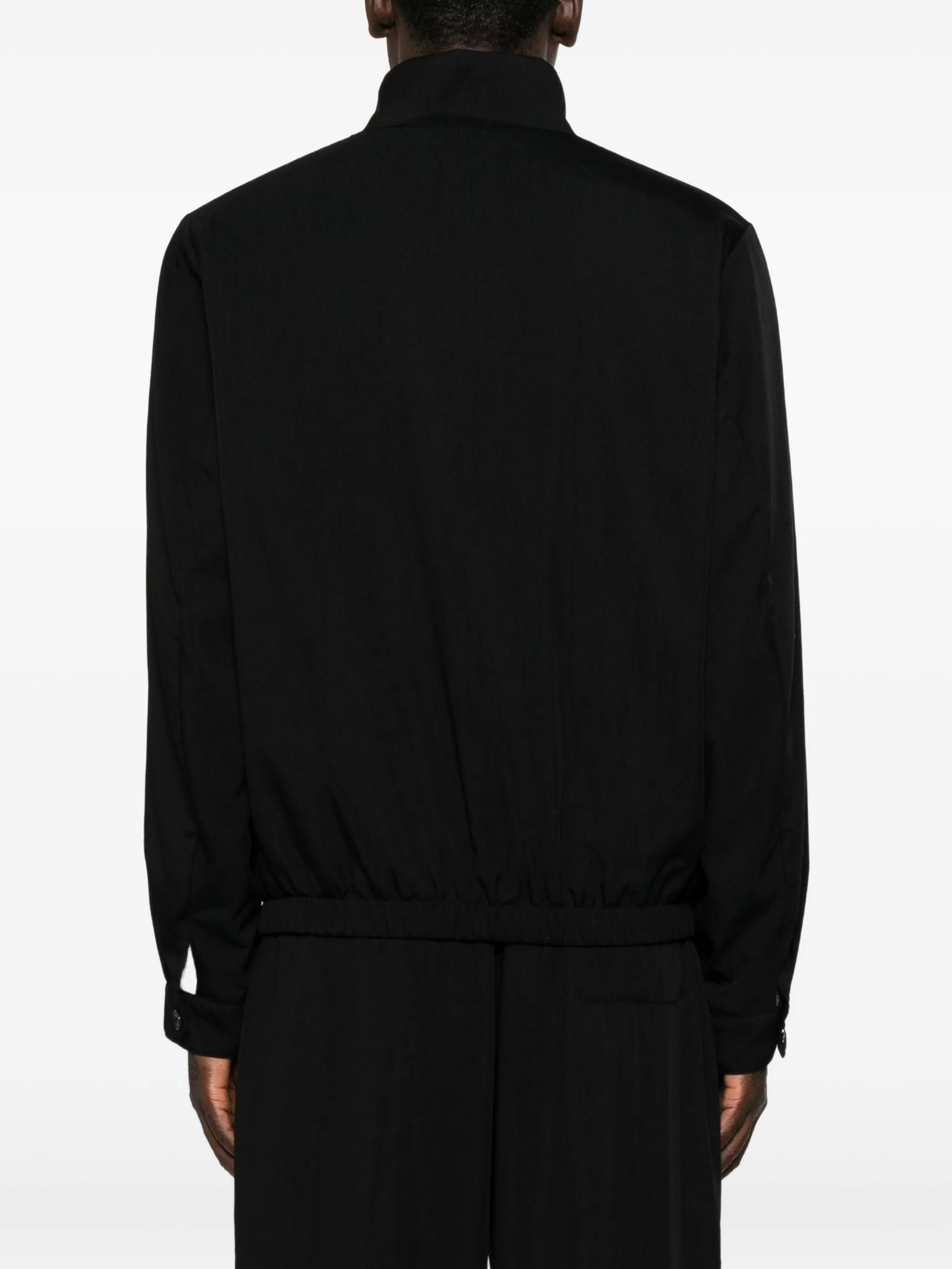 Casino drape twill jacket