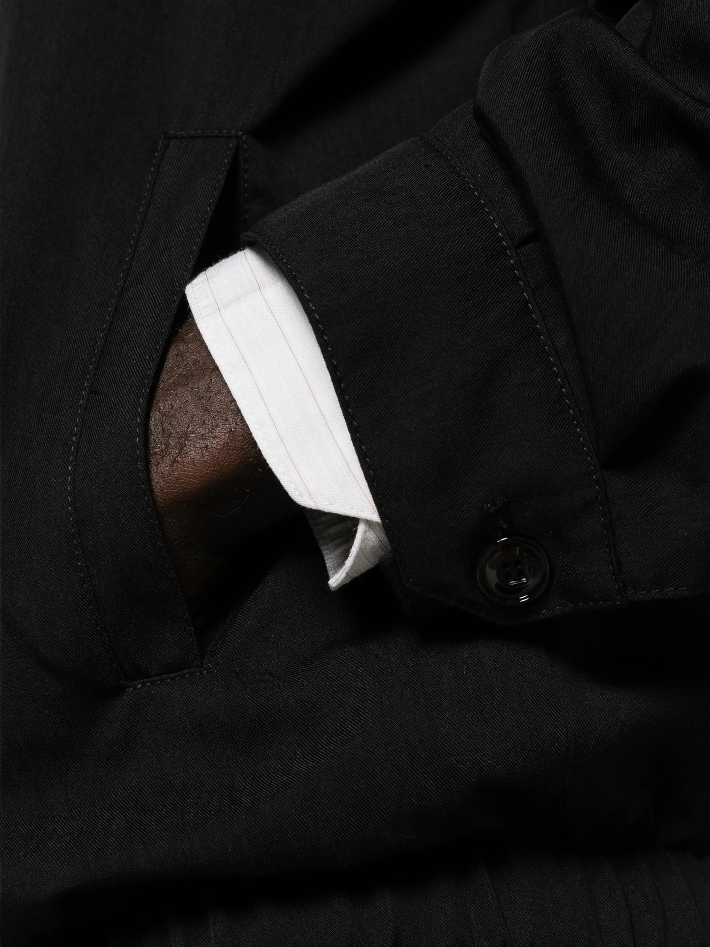 Casino drape twill jacket