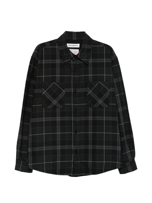 Whoppin check-pattern shirt