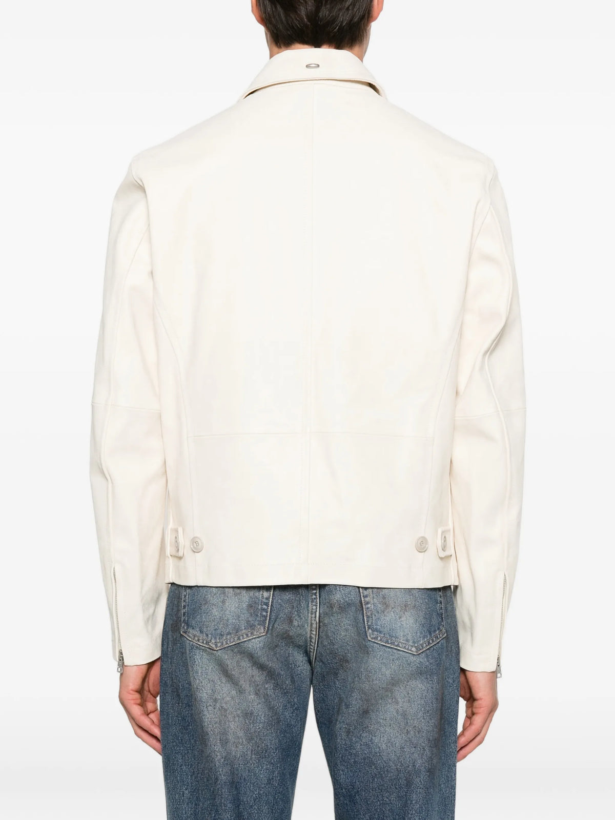 waxed suede jacket