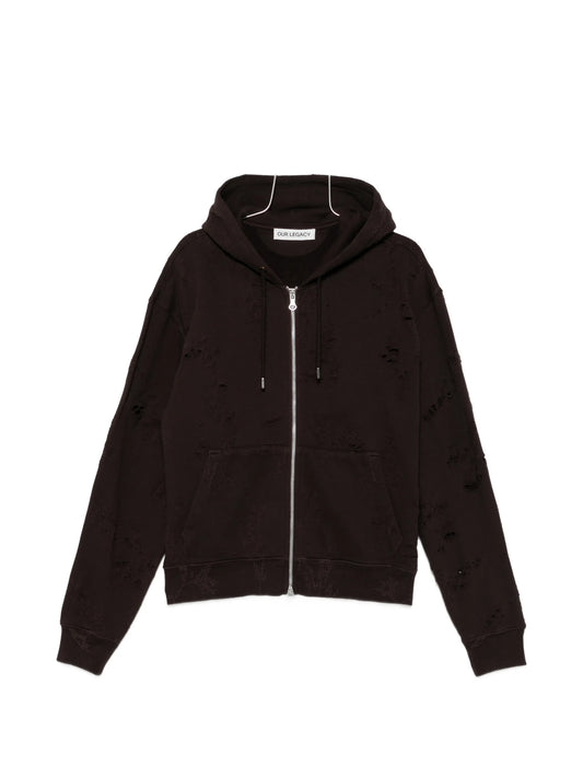 Rascal distressed hoodie