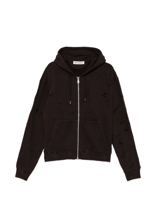 Rascal distressed hoodie