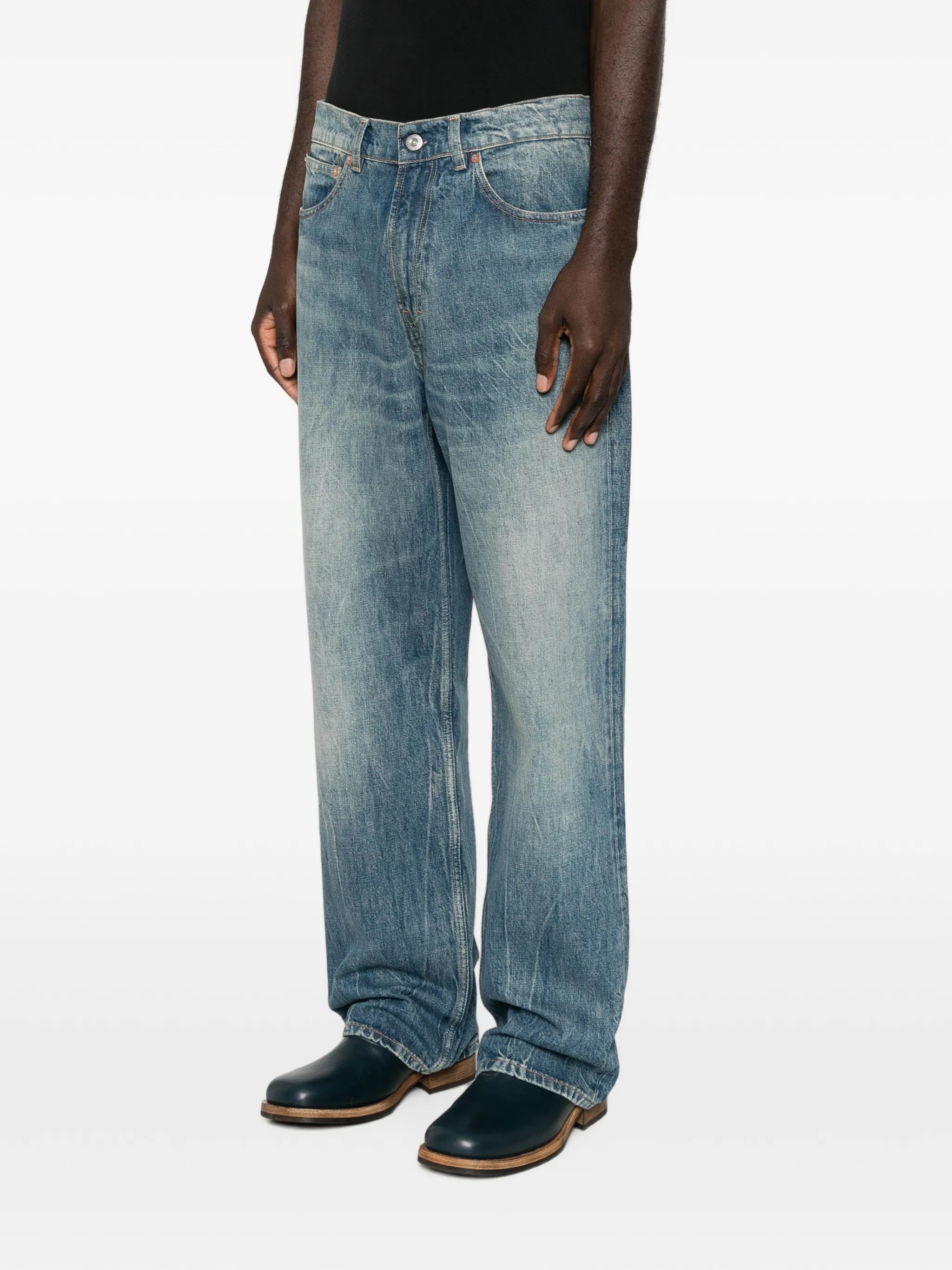 Third Cut loose-fit jeans