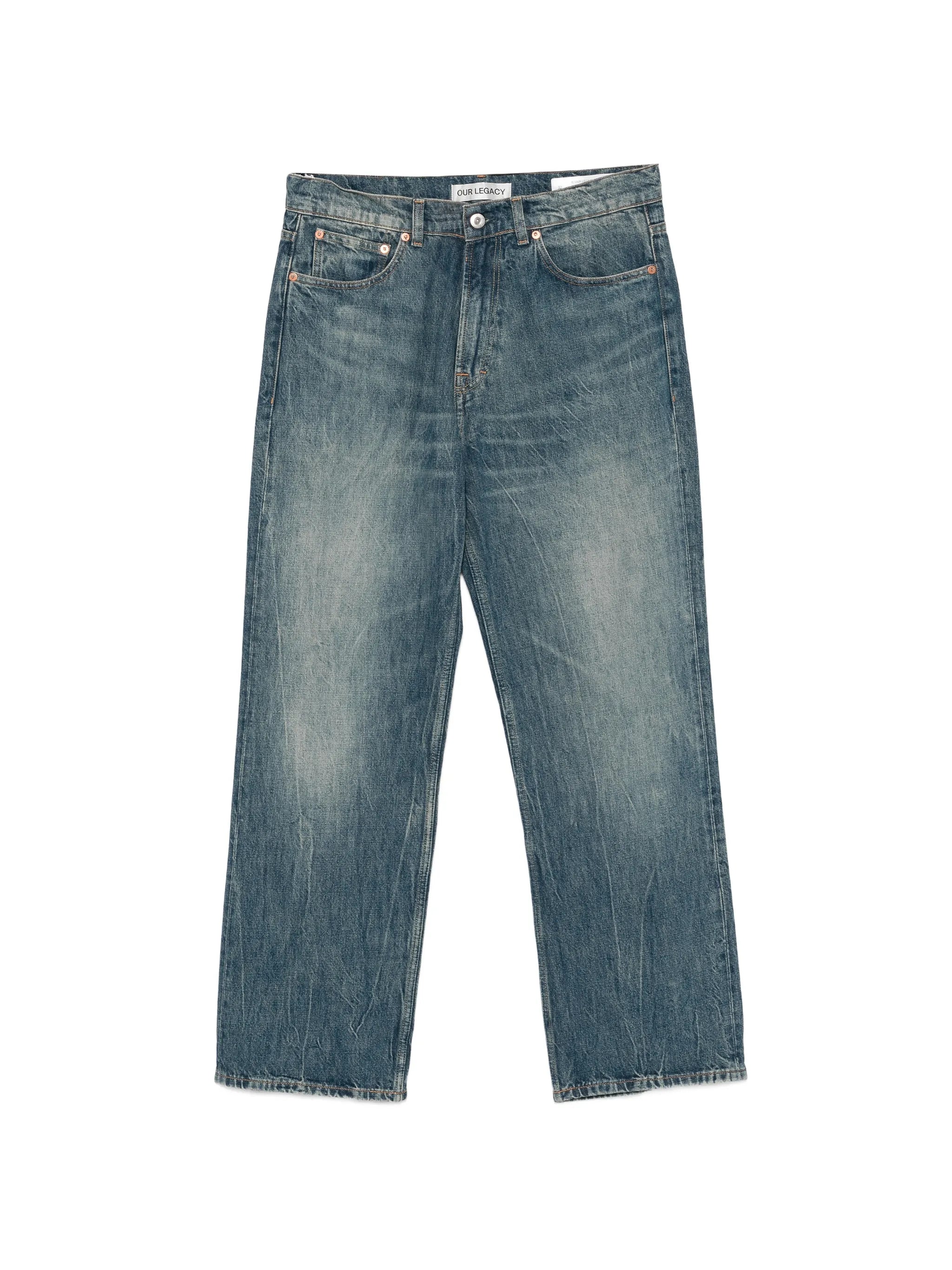 Third Cut loose-fit jeans