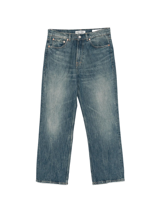 Third Cut loose-fit jeans