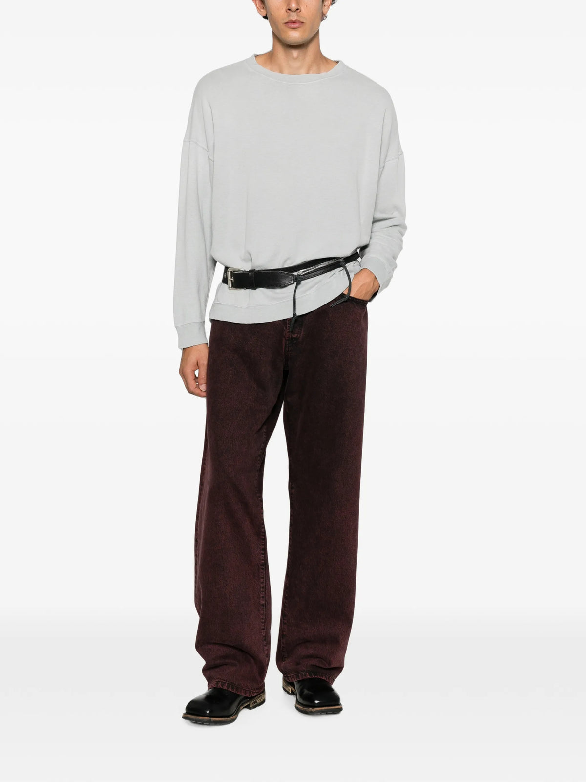 Slack crew-neck sweatshirt