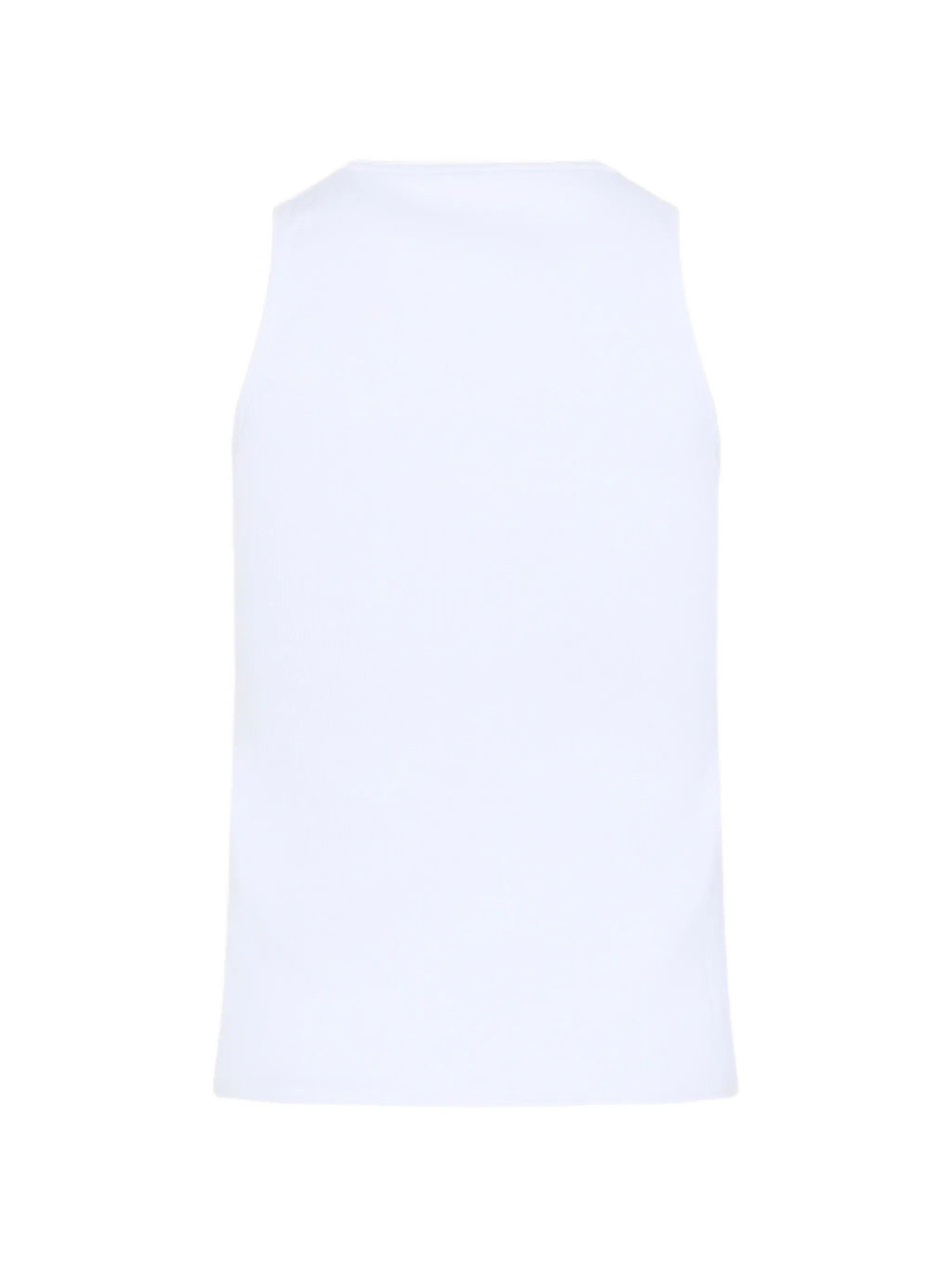 logo-print vest
