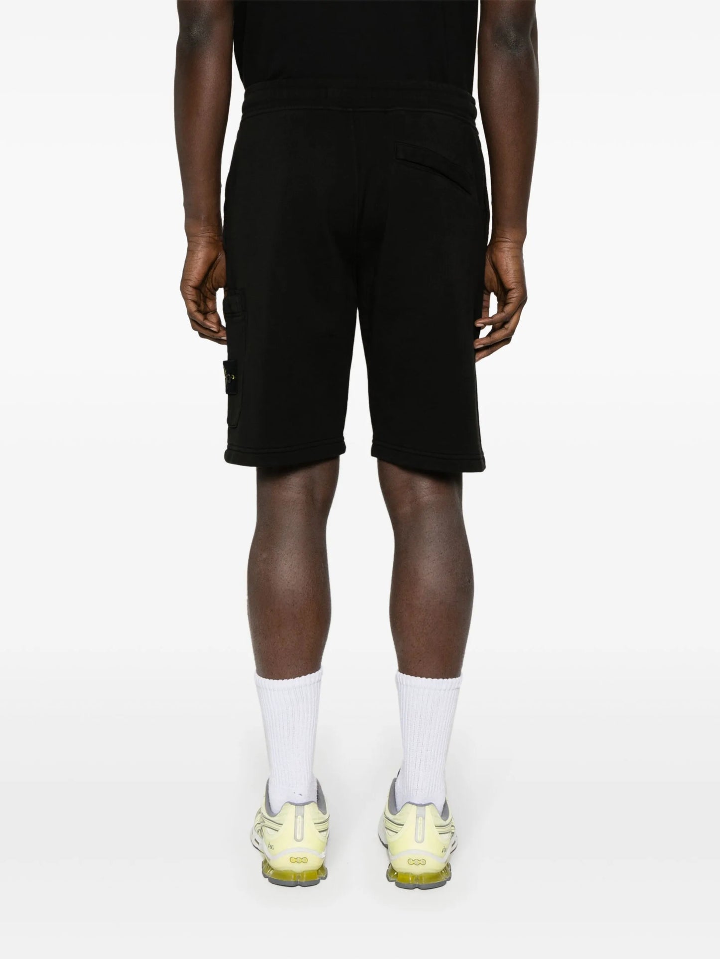 logo-patch track shorts