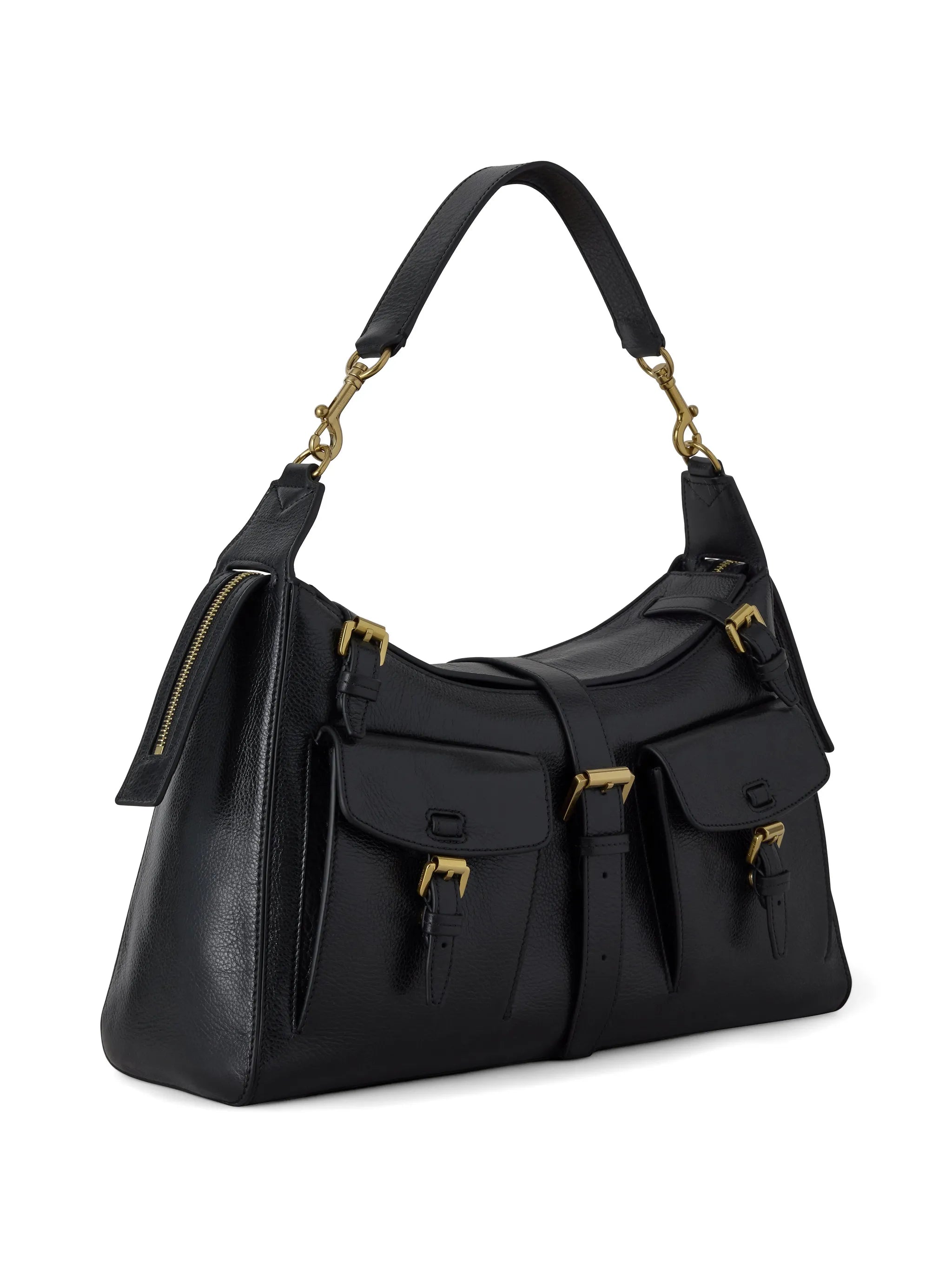Roxanne buckle-detail shoulder bag