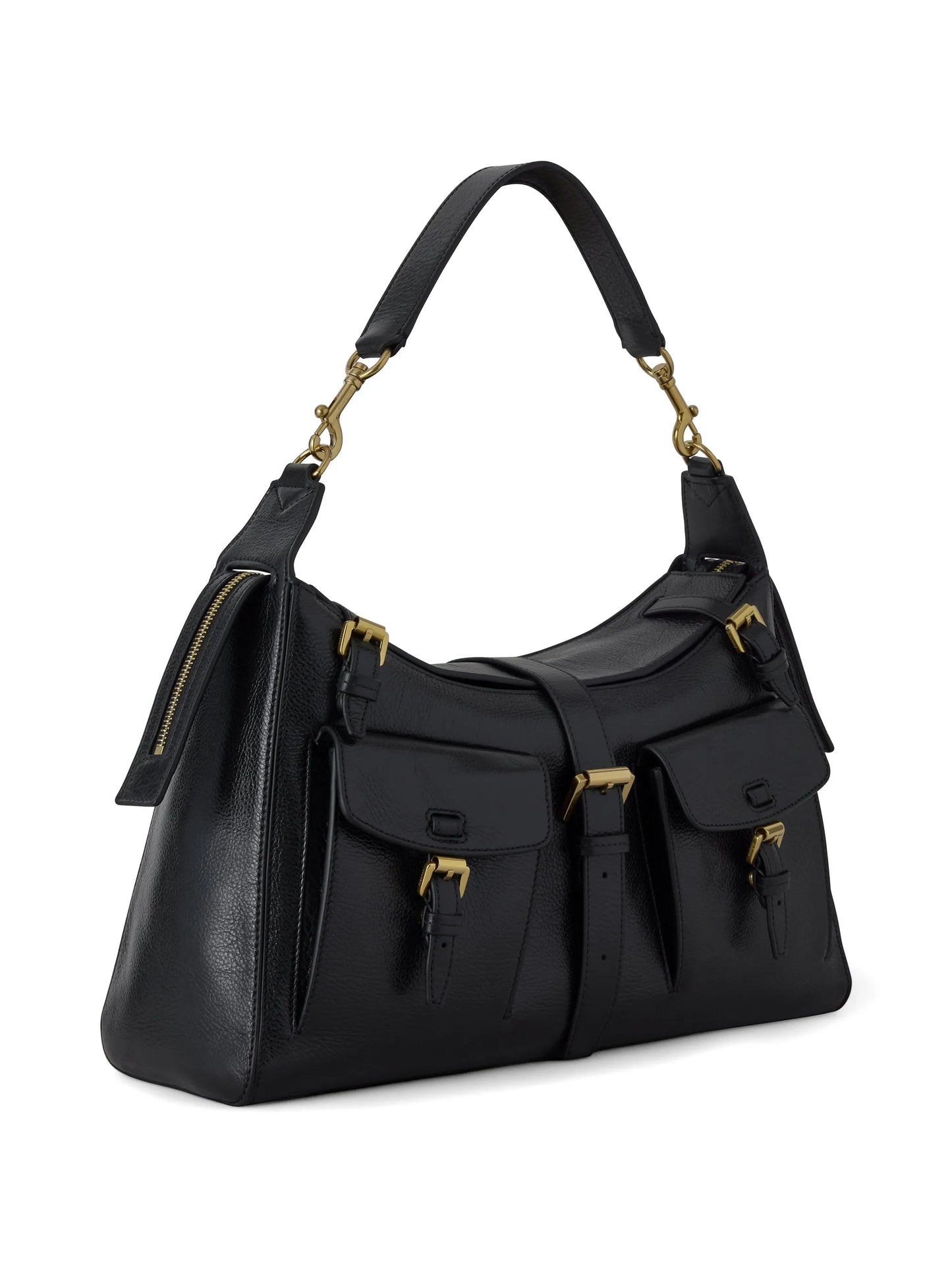 Roxanne buckle-detail shoulder bag