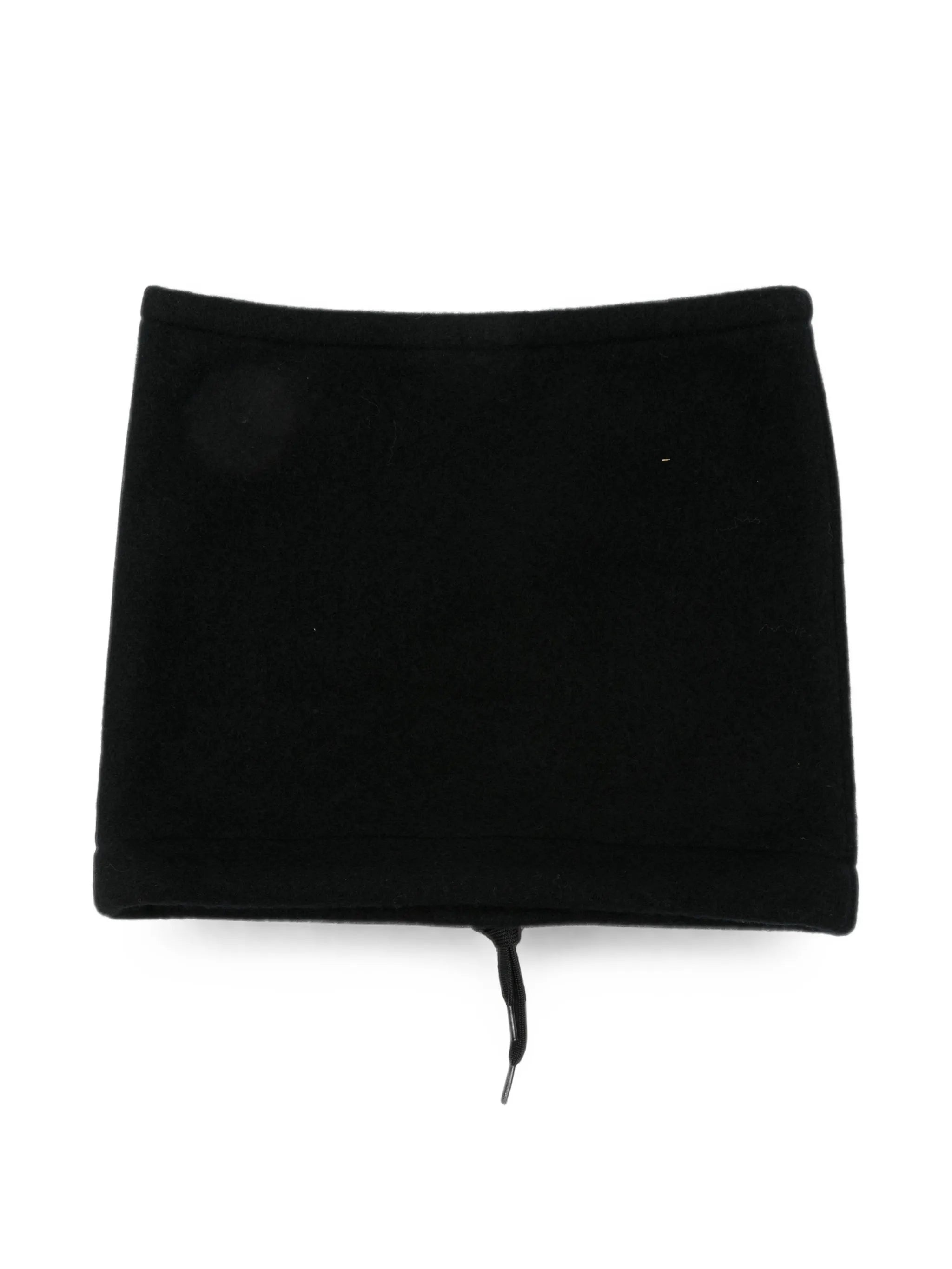 drawstring fleece beanie hat