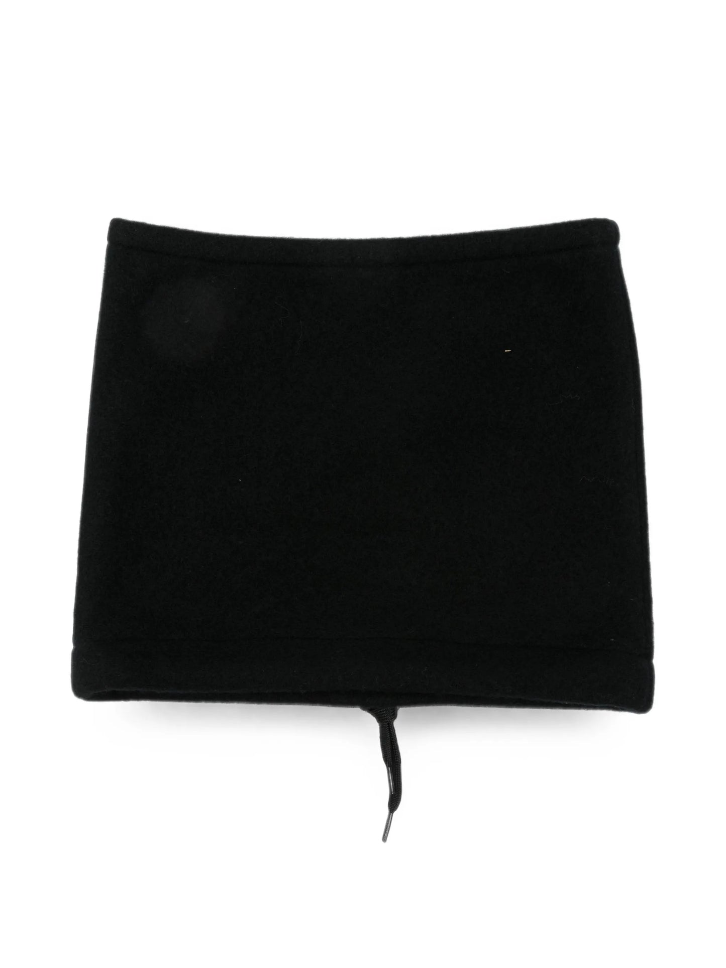 drawstring fleece beanie hat