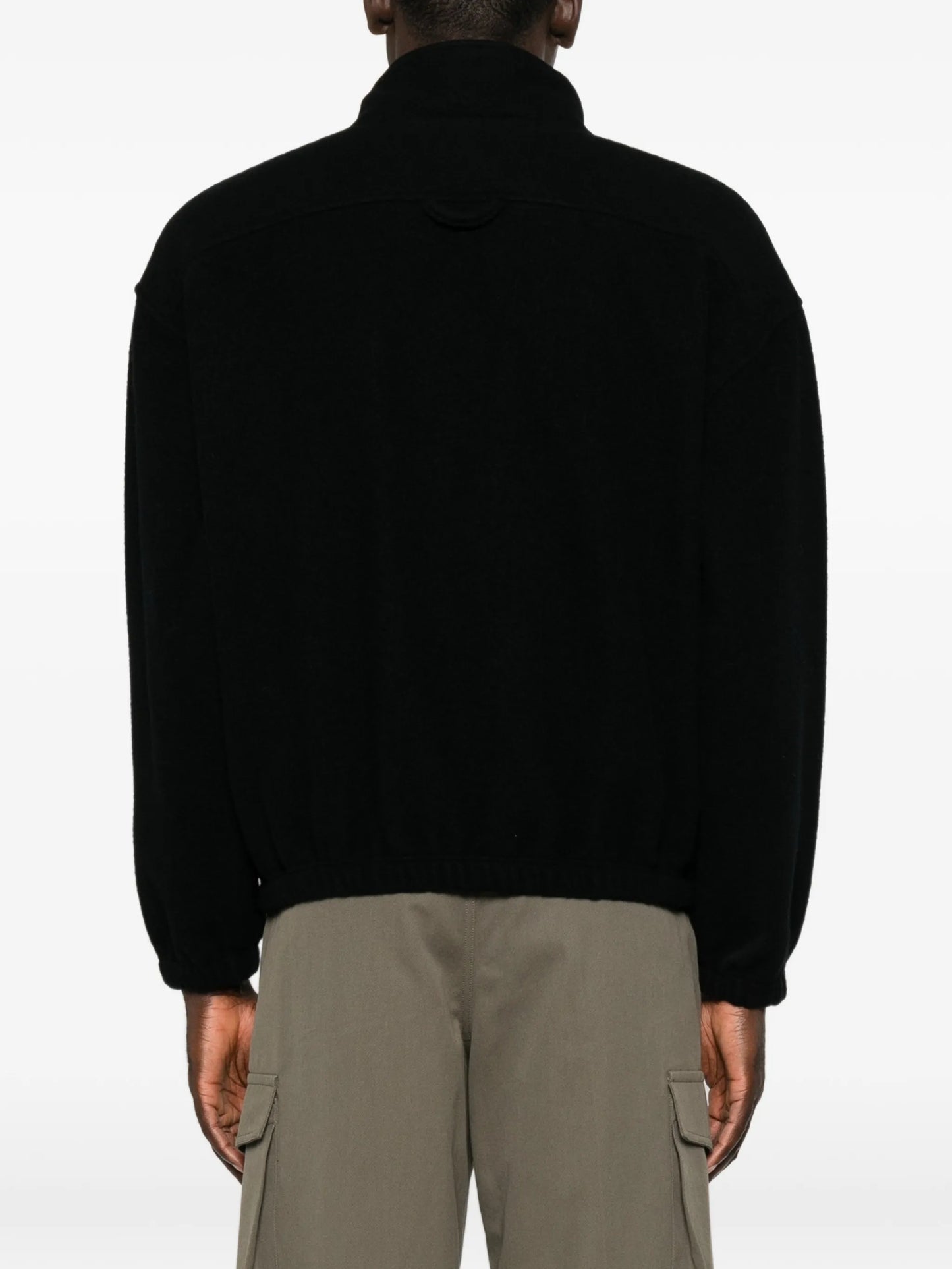 quarter-zip fleece sweatshirt