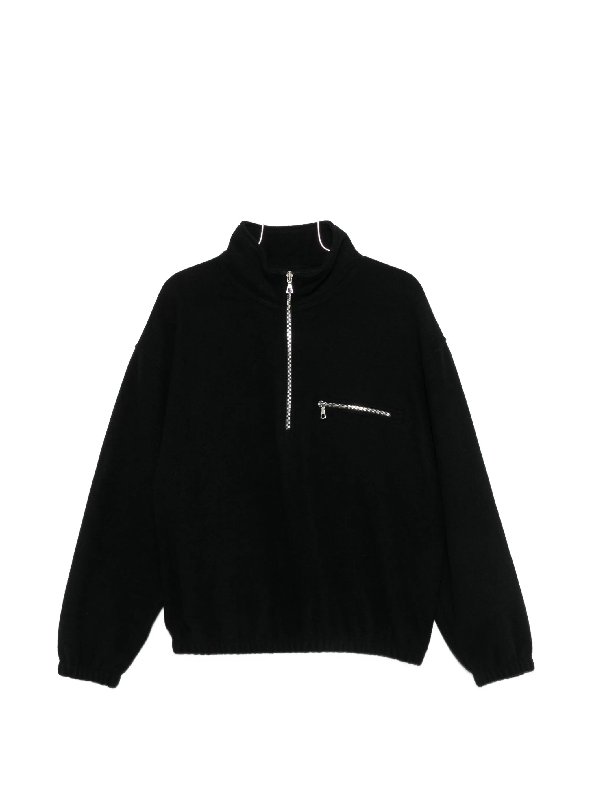 quarter-zip fleece sweatshirt